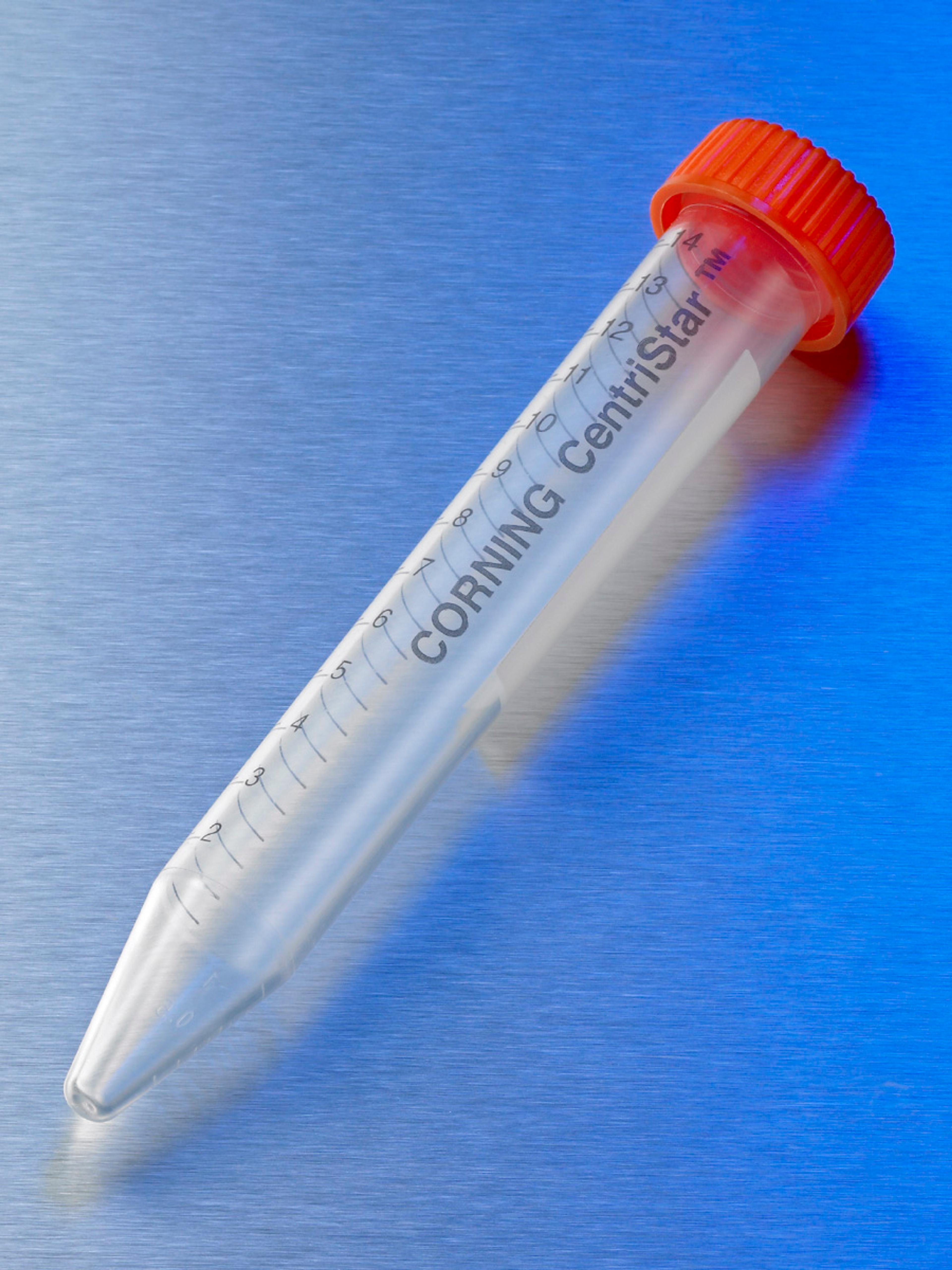 Corning® 15 mL PP Centrifuge Tubes, Rack Packed with CentriStar™ Cap, Sterile, 50/Rack, 500/Case - Corning Life Sciences - General Lab