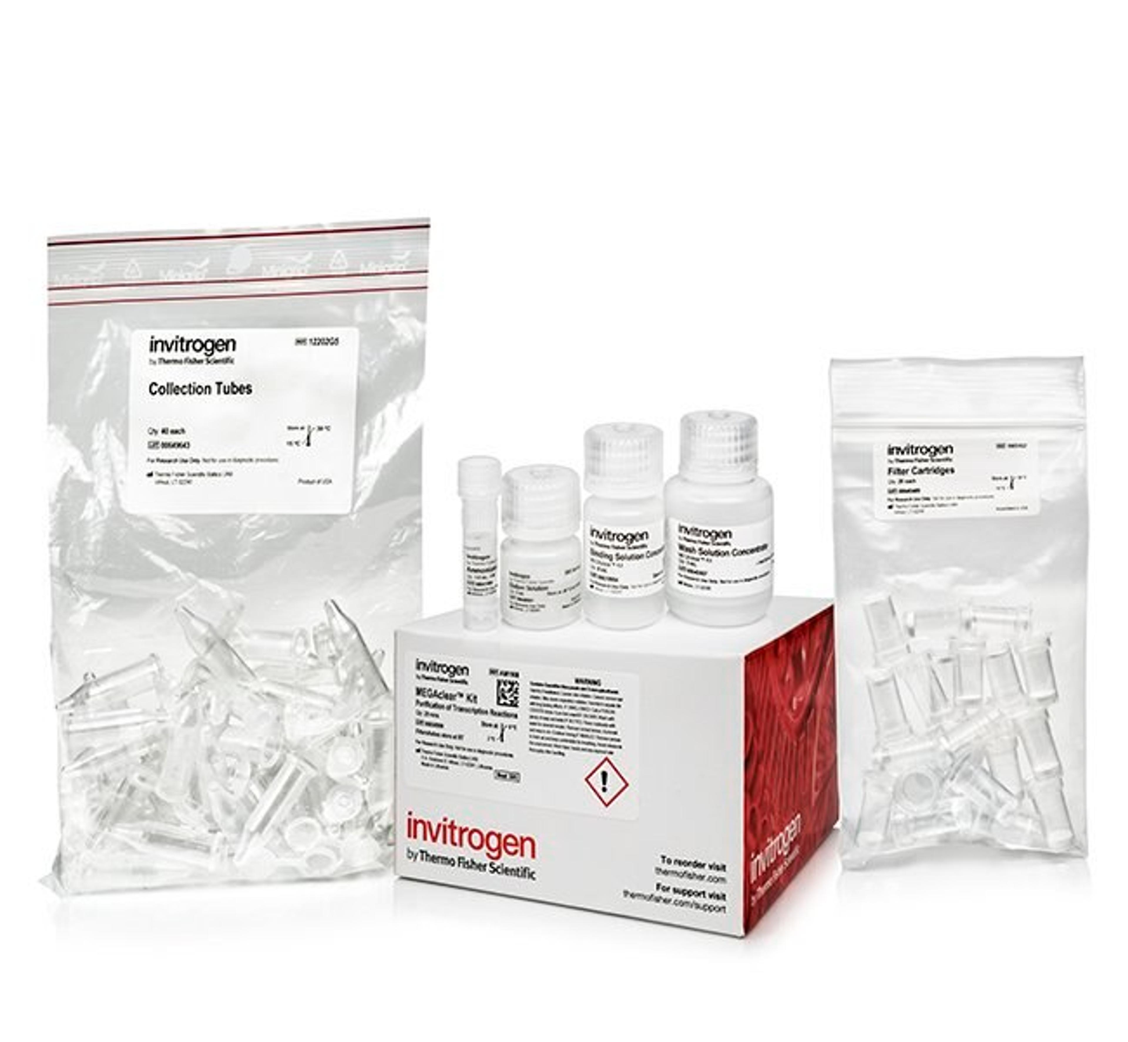 Invitrogen™  MEGAclear™ Transcription Clean-Up Kit - Thermo Fisher Scientific