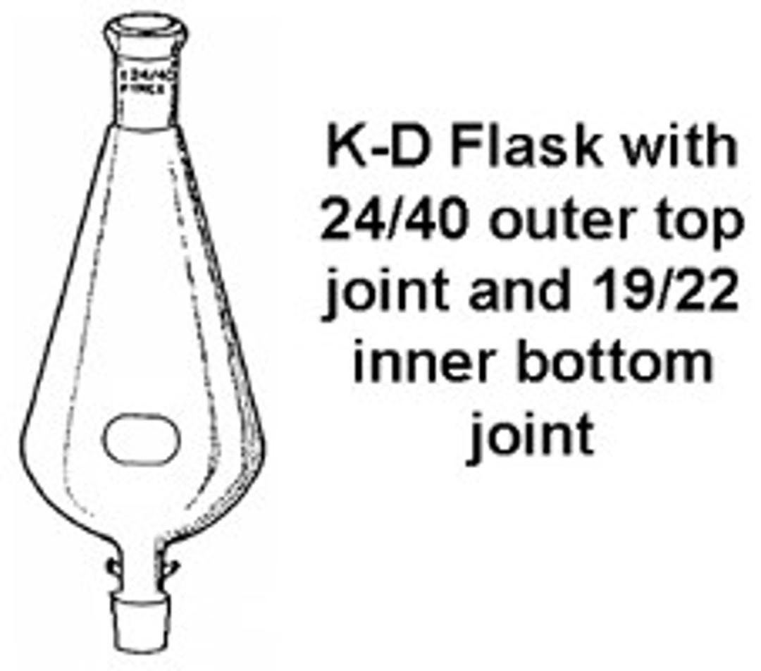 PYREX® 500 mL Kuderna-Danish Replacement Flask with Hooks - Corning Life Sciences - General Lab