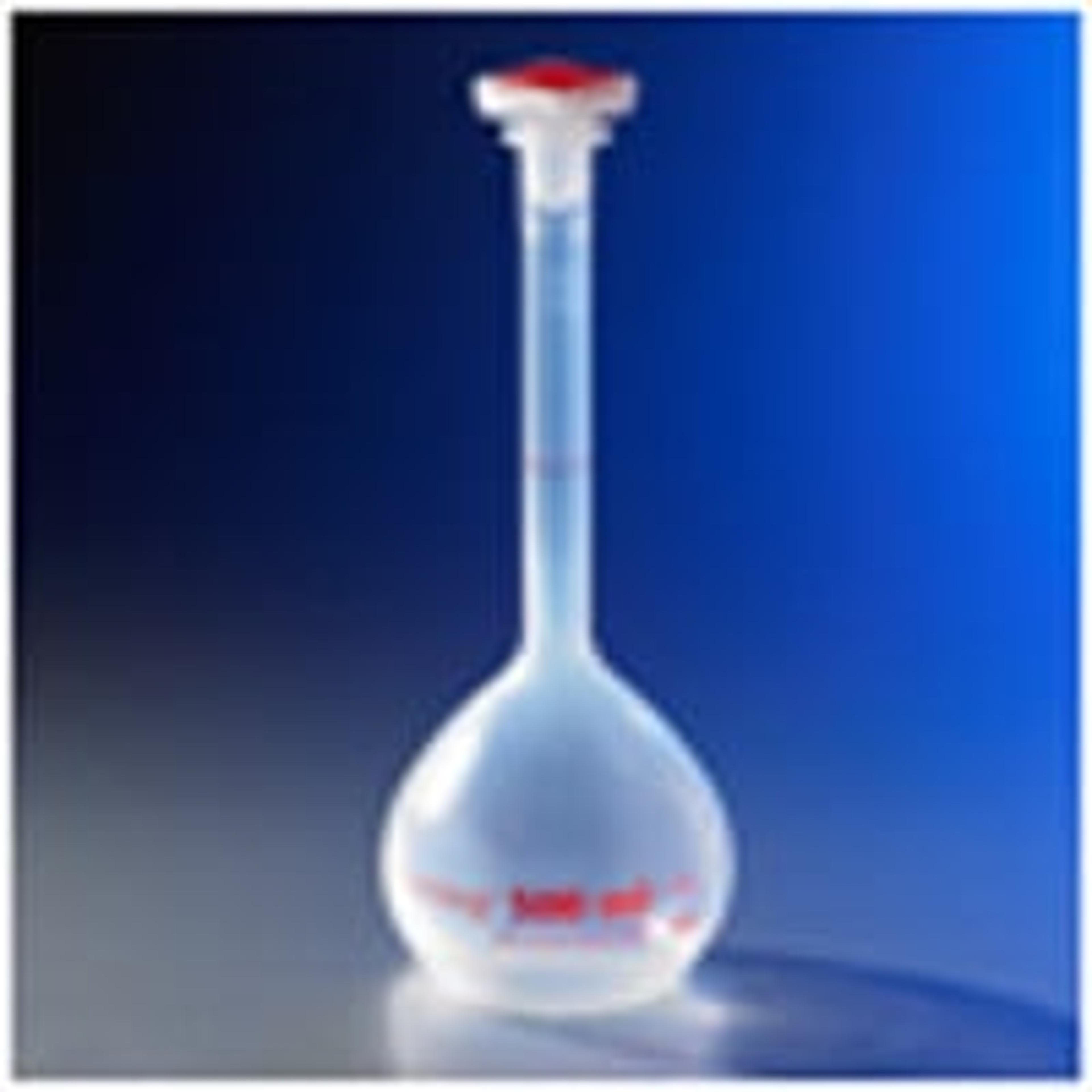 Corning® 10 mL Class A Reusable Plastic Volumetric Flask, Polymethylpentene with 10/19 Tapered PP Stopper - Corning Life Sciences - General Lab