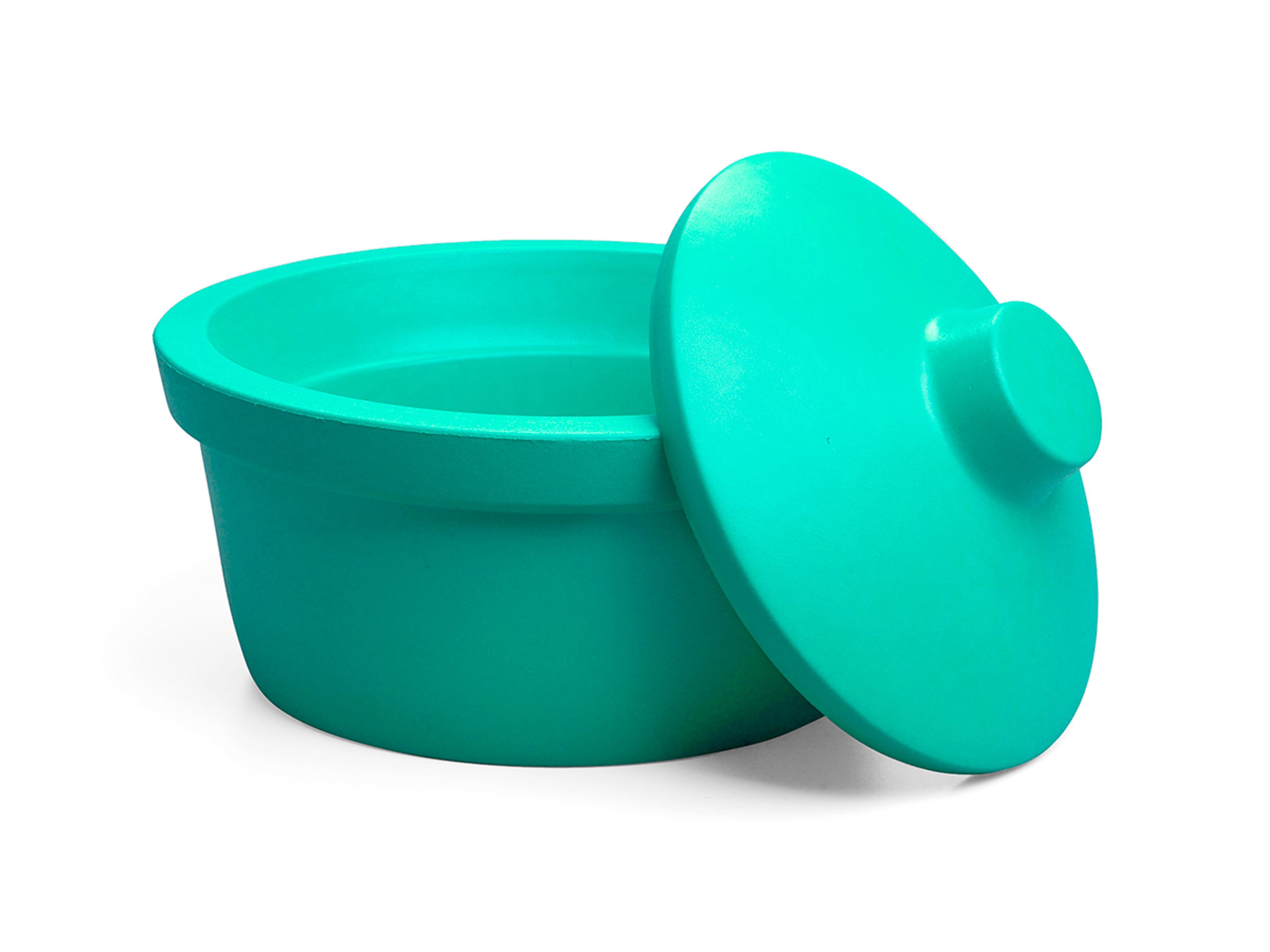Corning® Ice Bucket with Lid, Round, 2.5L, Green - Corning Life Sciences