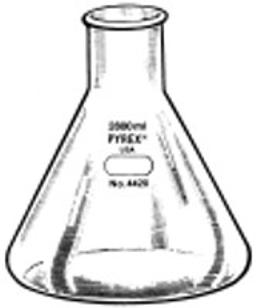 PYREX® 2800 mL Fernbach-Style Culture Flask - Corning Life Sciences - Life Sciences