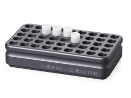 Corning® CoolRack CF45, Holds 45 Cryogenic Vials or FACS Tubes - Corning Life Sciences - General Lab