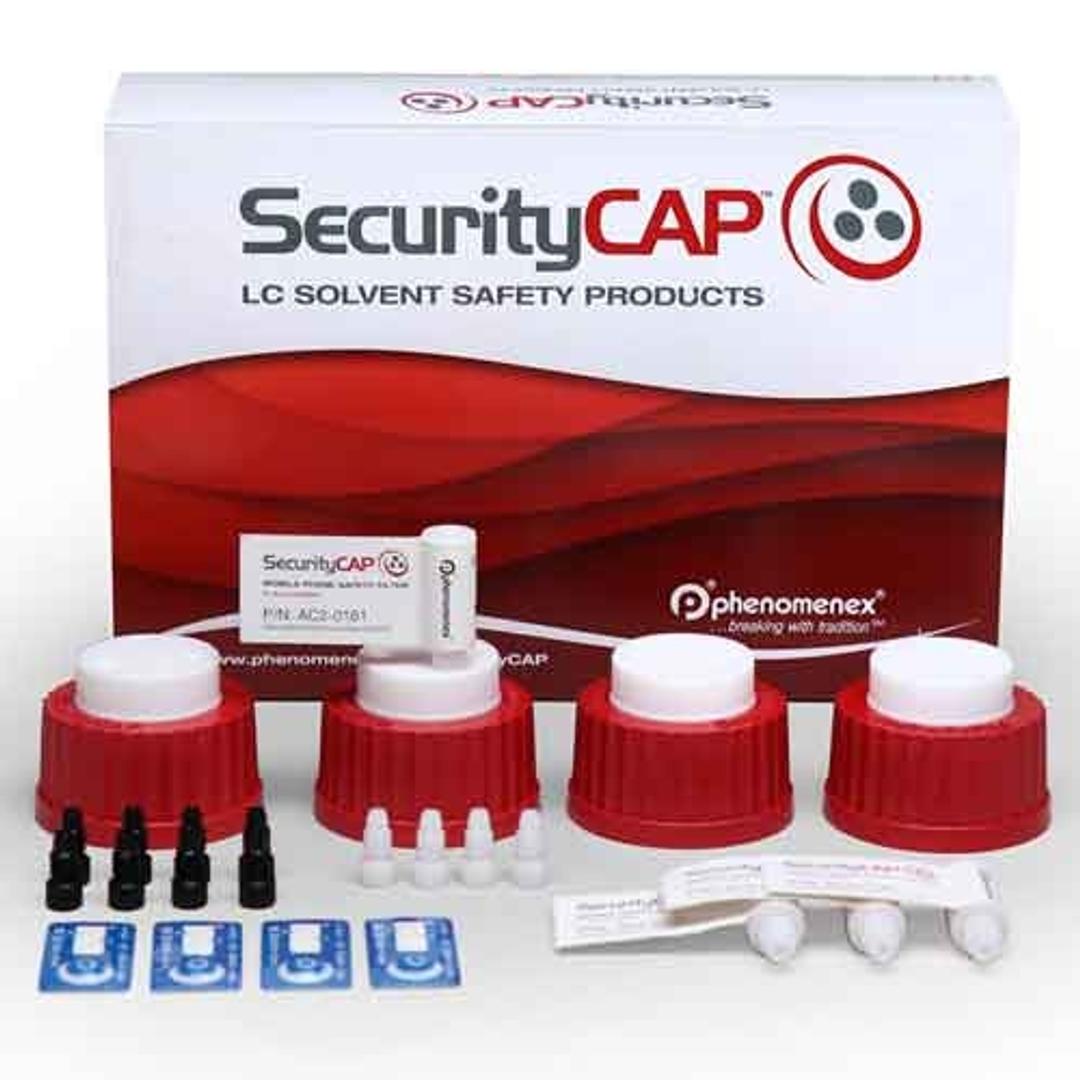 SecurityCAP LC Solvent Safety Products - Phenomenex Inc - Separations
