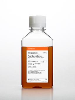 Corning® Fetal Bovine Serum, 500 mL, Regular, South American Origin - Corning Life Sciences
