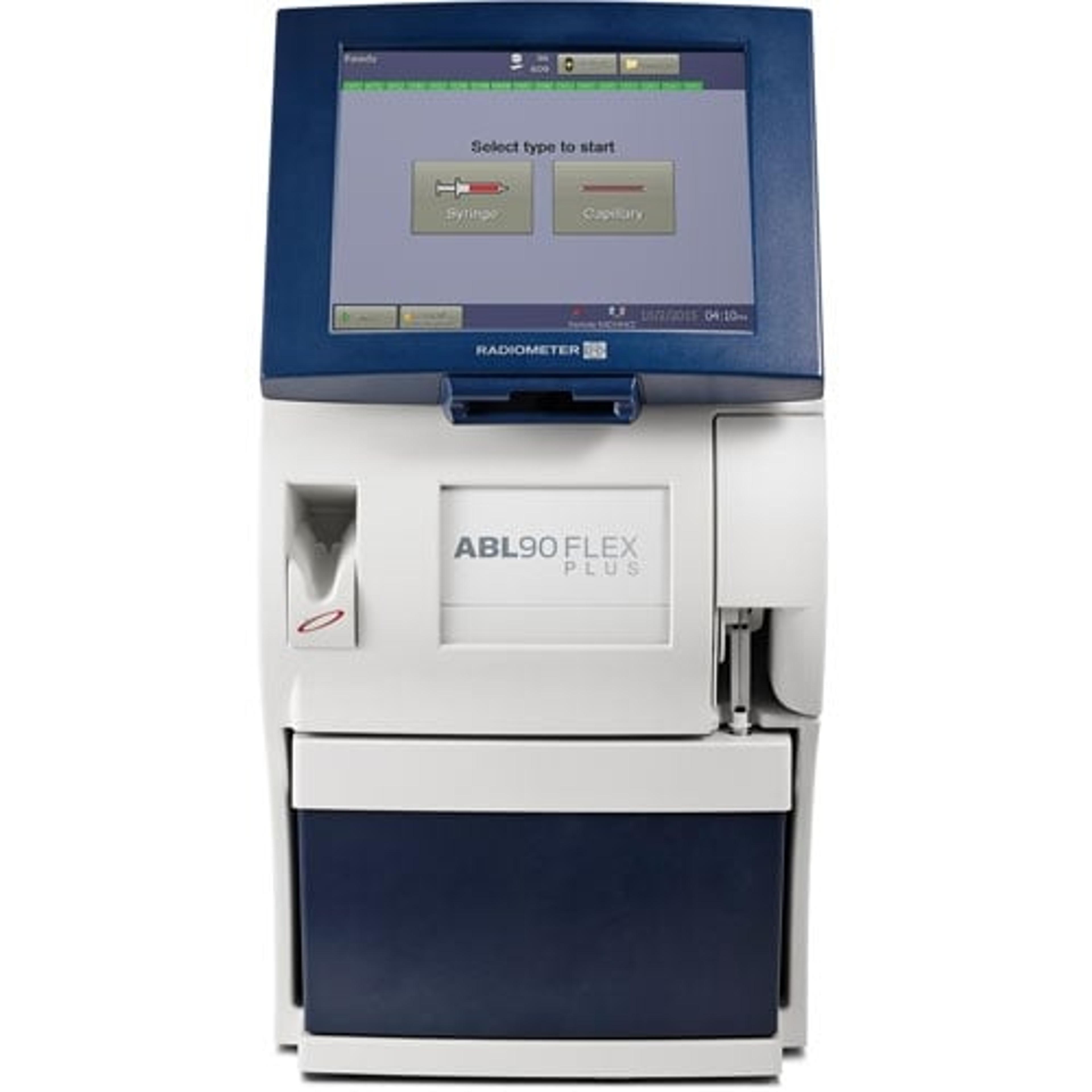 ABL90 FLEX PLUS blood gas analyzer - Radiometer - Clinical Diagnostics