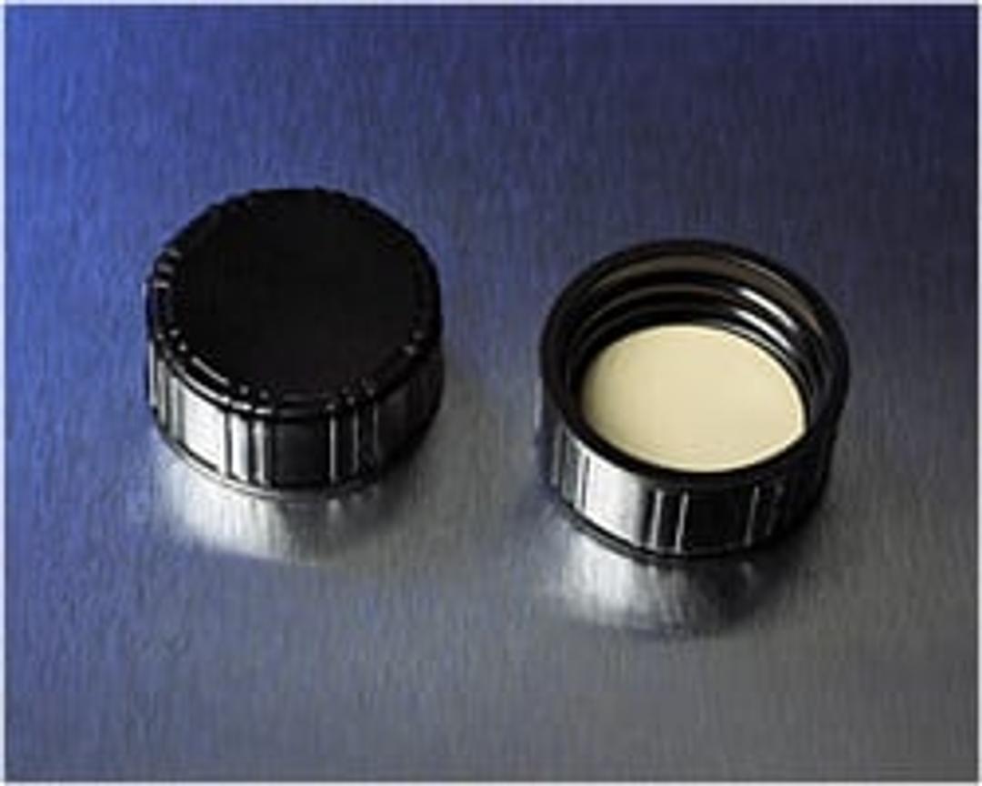 Corning® Reusable Phenolic GPI 24-410 Threaded Screw Cap with Rubber Liners - Corning Life Sciences - General Lab