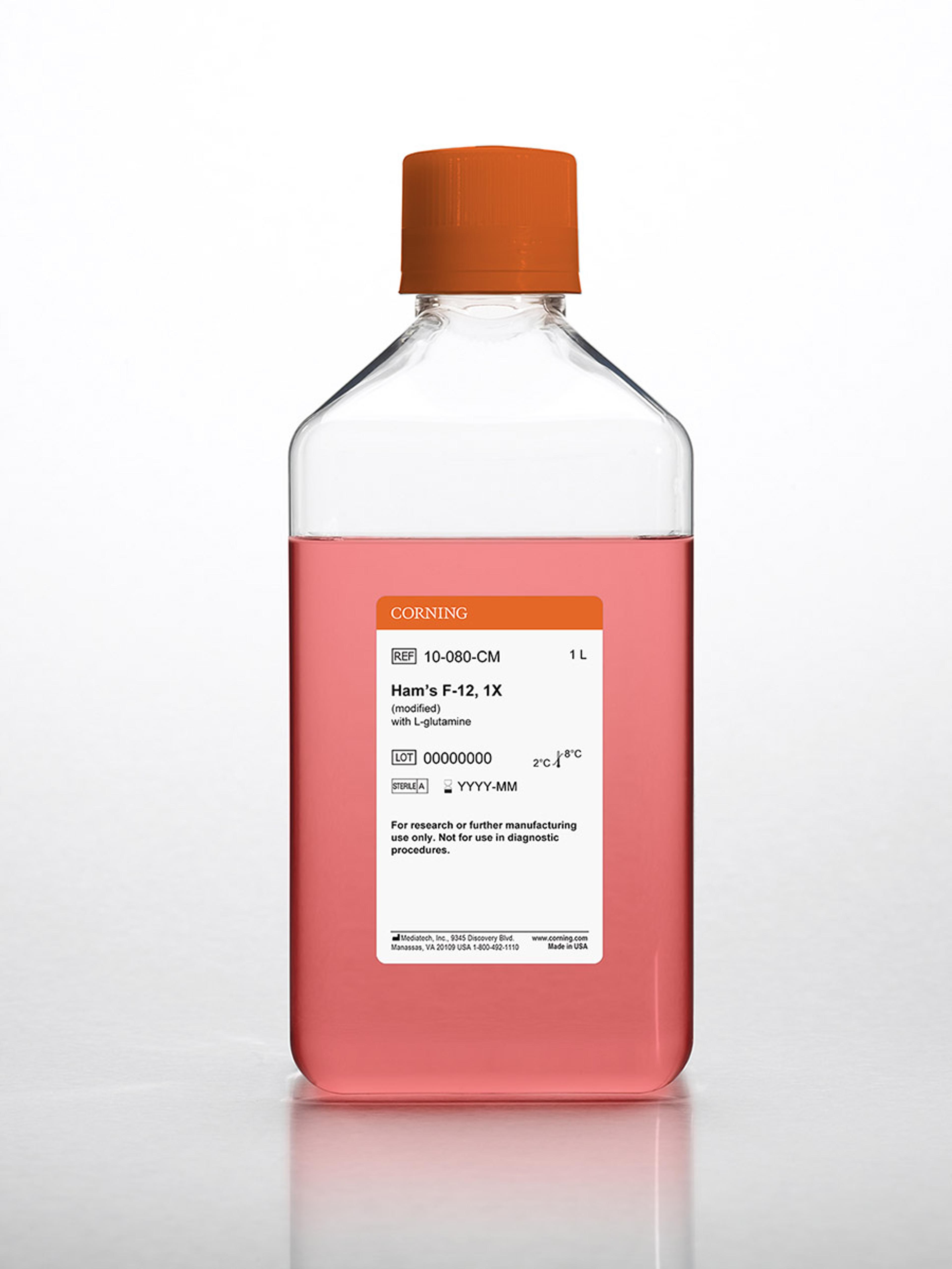 Corning® 1L Hams F-12 Medium - Corning Life Sciences