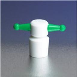 PYREX® No. 13 PTFE Standard Taper Keyhole Stoppers, Color-Coded - Corning Life Sciences - General Lab