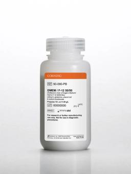 Corning® 10L DMEM (Dulbecco’s Modified Eagle’s Medium)/Hams F-12 50/50 Mix, Powder - Corning Life Sciences