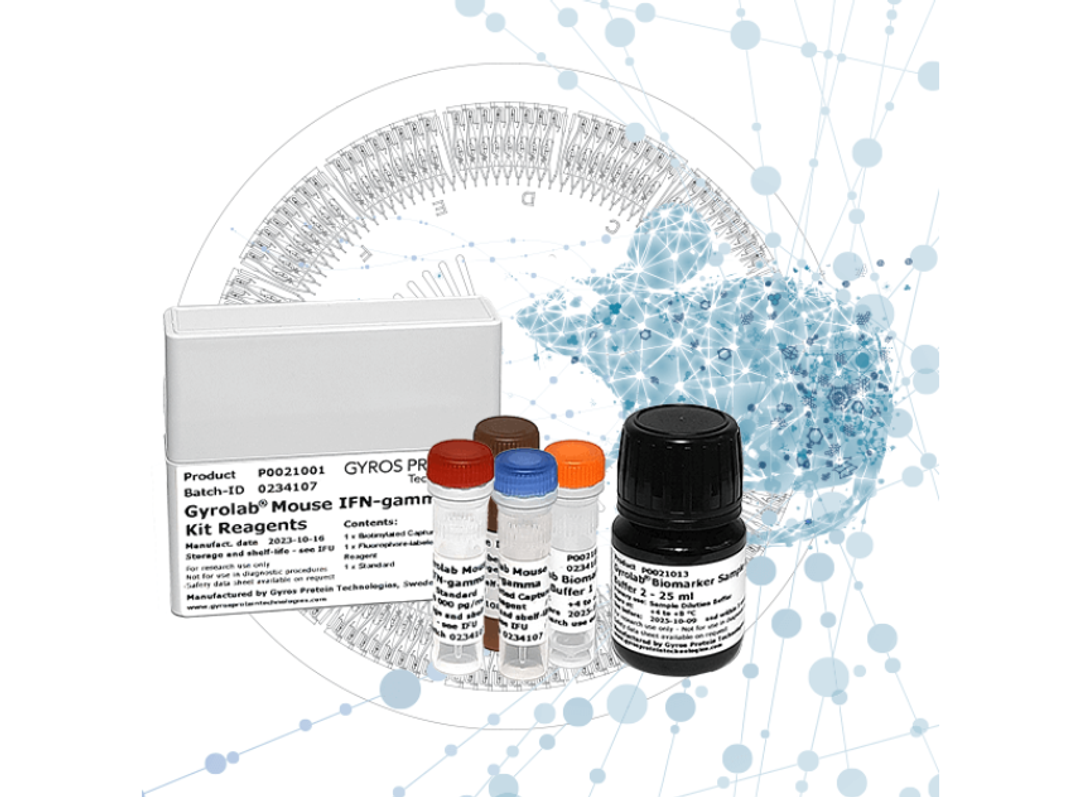 Gyrolab® Mouse IFN-gamma Kit - Gyros Protein Technologies - Life Sciences