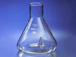 PYREX® 2800 mL Fernbach-Style Culture Flask with Baffles - Corning Life Sciences - Life Sciences