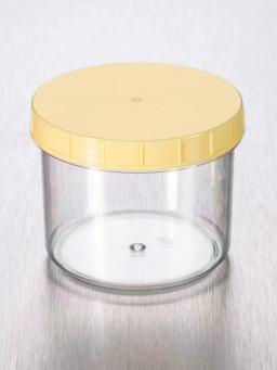 Corning® Gosselin™ Pot, 100 mL, PS, Ivory Screw Cap, Assembled, 300/Case - Corning Life Sciences