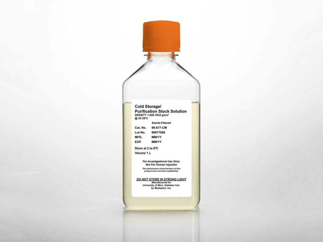 Corning® Cold Storage/Purification Stock Solution density 1.026 to 1.032 g/cm³ - Corning Life Sciences