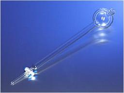 PYREX® 13x250 mm Chromatography Column with 200 mL Reservoir and PTFE Product Standard Stopcock - Corning Life Sciences - Separations