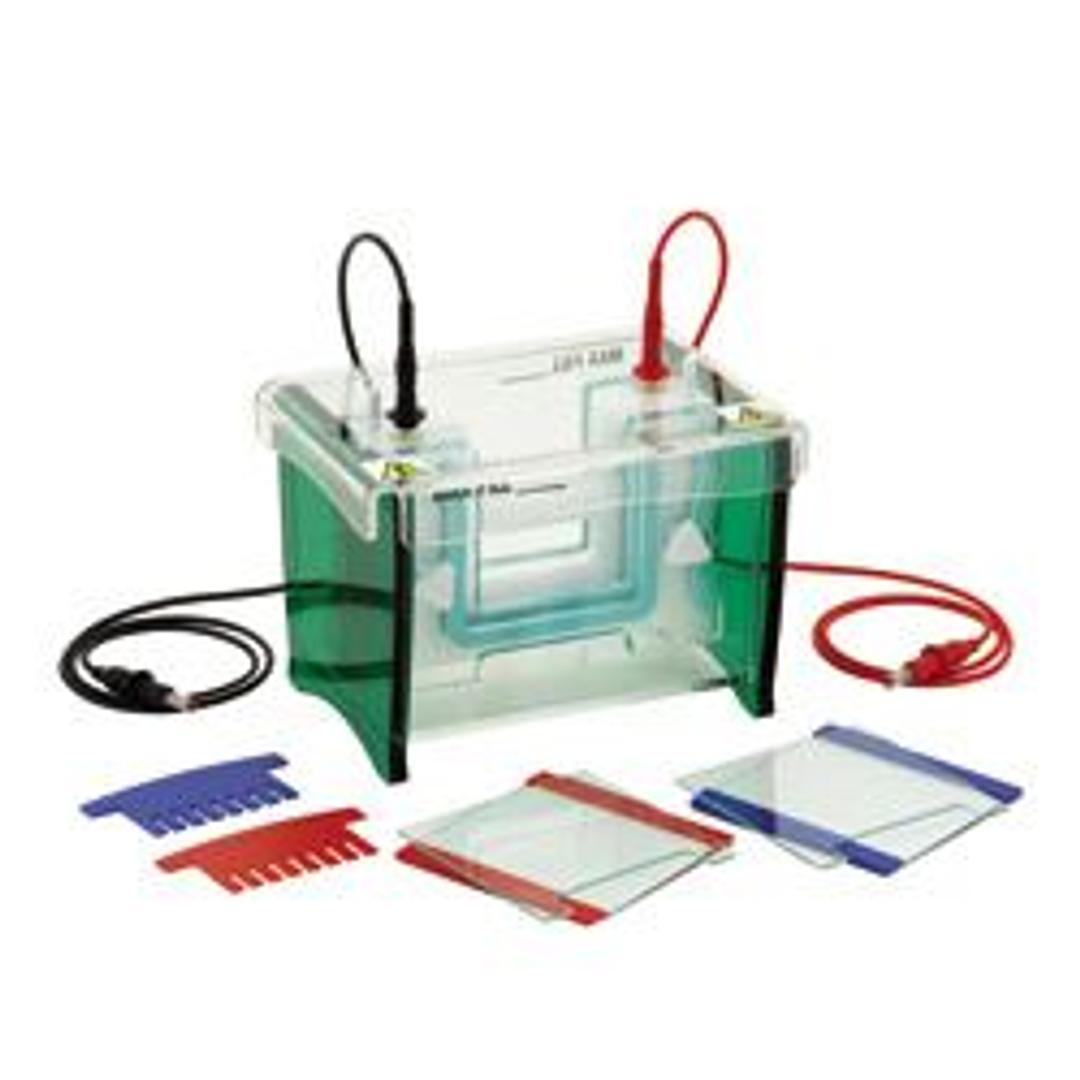 TV100 Series Cooled Tin-Plate Mini-Gel Electrophoresis Vertical Units - Scie-Plas Ltd - Life Sciences