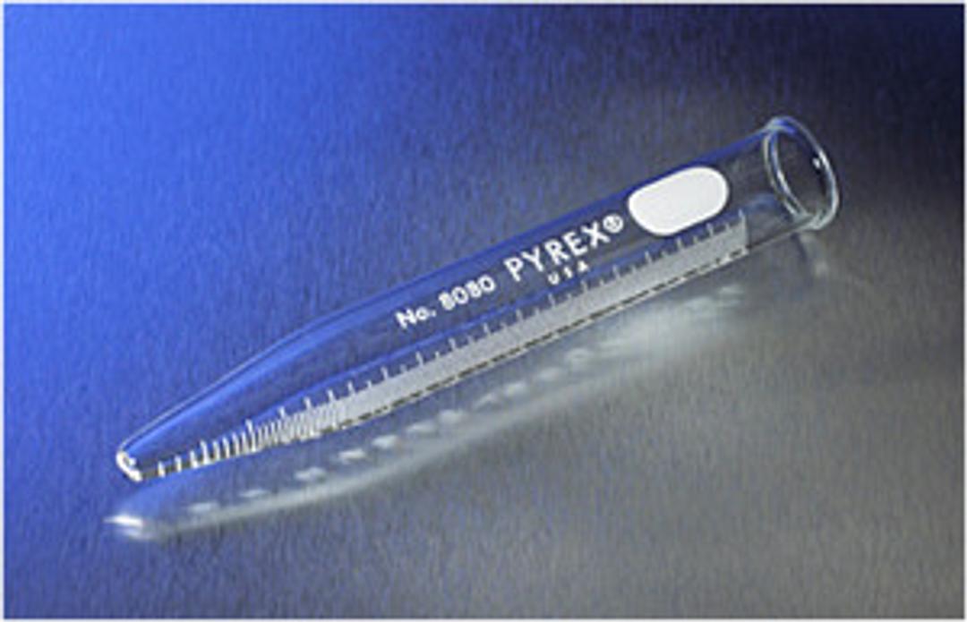 PYREX® 15 mL Conical Centrifuge Tube with White Graduations, Beaded Rim - Corning Life Sciences