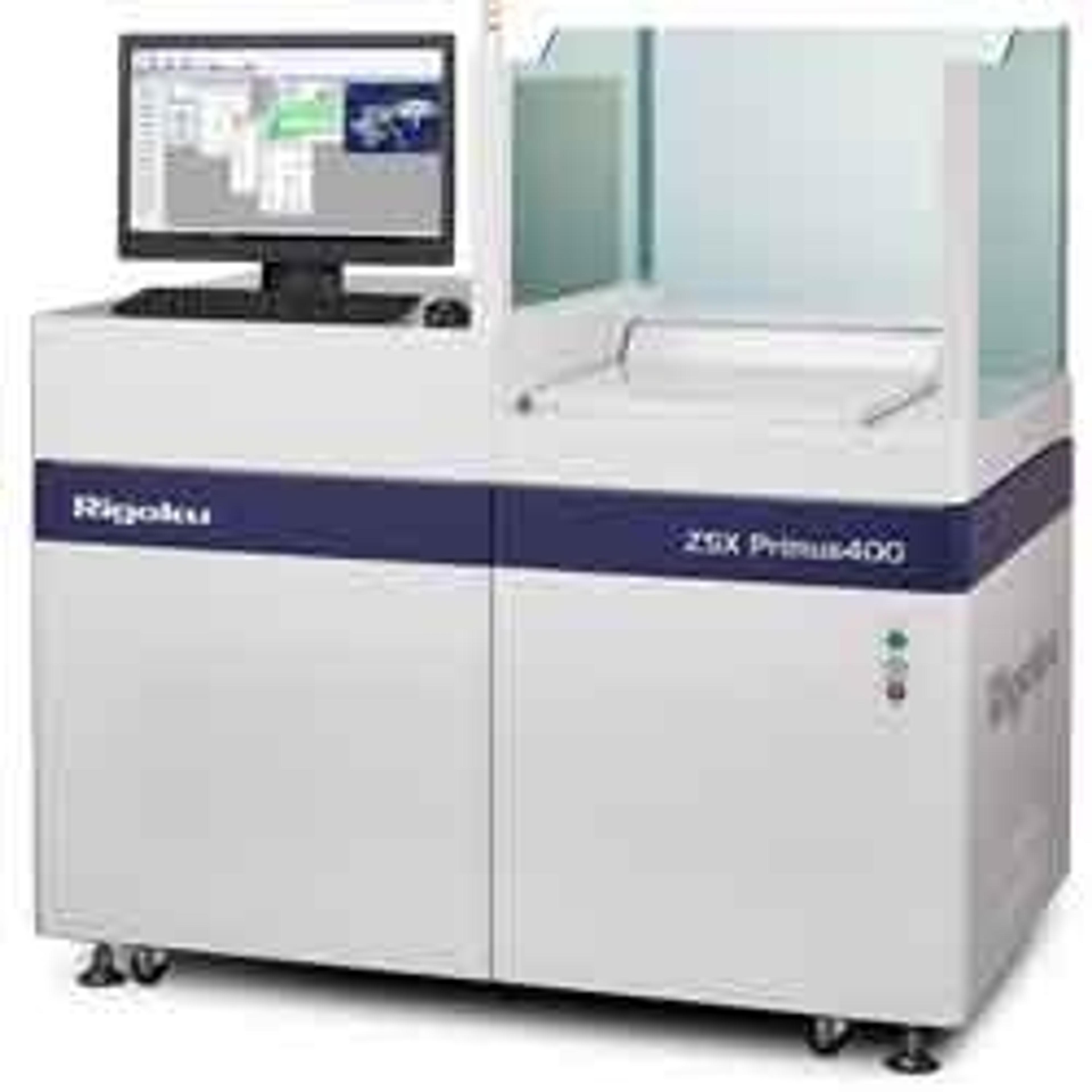 ZSX Primus 400 Wavelength Dispersive X-ray Fluorescence Spectrometer - Rigaku Corporation - Spectroscopy