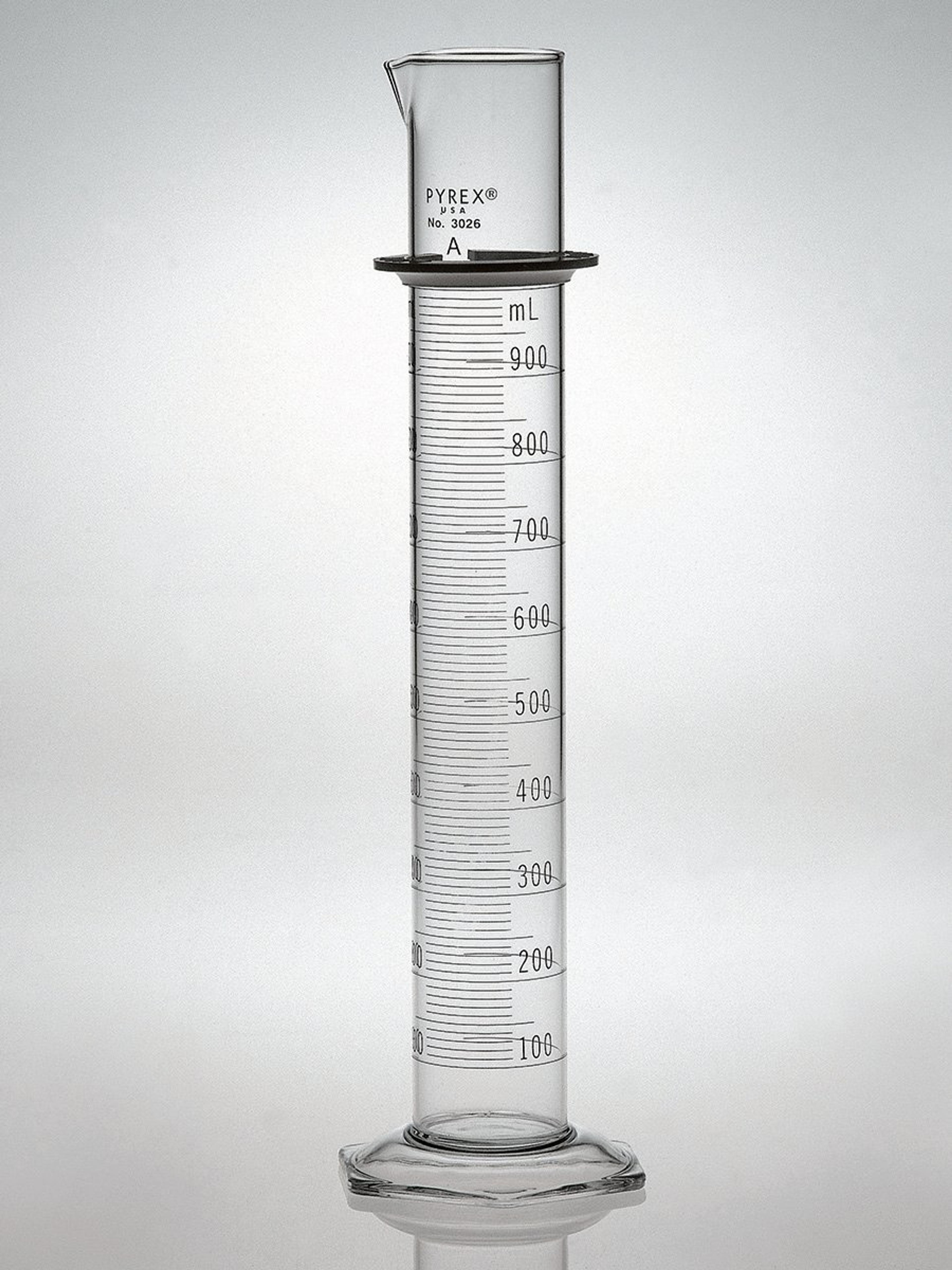 PYREX® Double Metric Scale, 250 mL Class A Graduated Cylinder, TD - Corning Life Sciences - General Lab