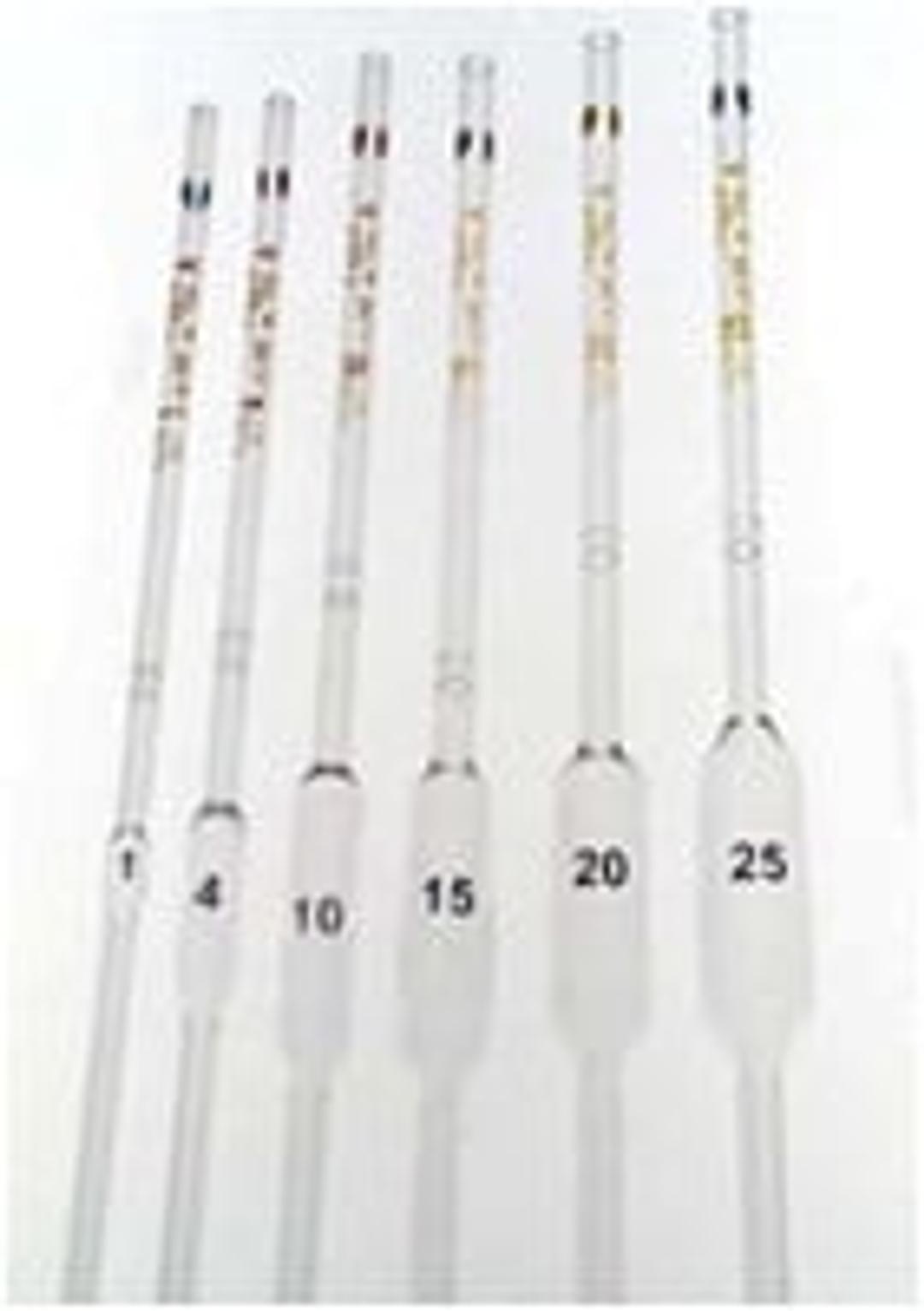 PYREX® 20 mL Volumetric Pipets, Class A, TC/TD, Color-Coded, Colored Graduations - Corning Life Sciences - General Lab