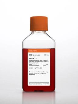 Corning® 500 mL DMEM (Dulbecco’s Modification of Eagle’s Medium), 1X - Corning Life Sciences