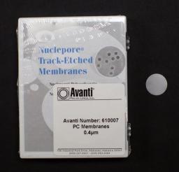 Avanti® Polar Lipids PC Membranes 0.4um - Merck KGaA, Darmstadt, Germany - Drug discovery > Drug Manufacturing