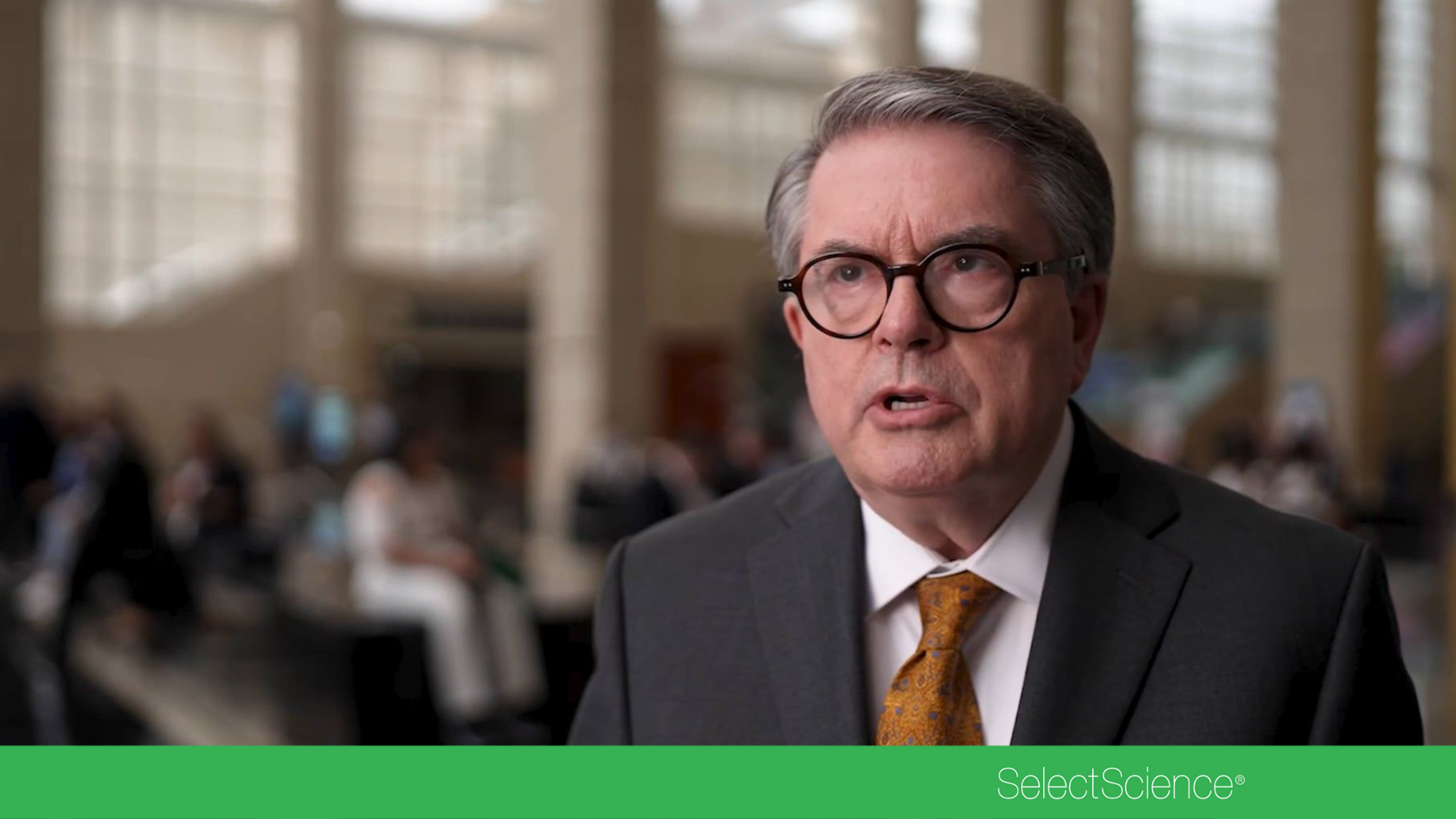 Screenshot of the interview with Dr. Anthony Killeen, 2024-2025 President of ADLM and Professor at the University of Minnesota