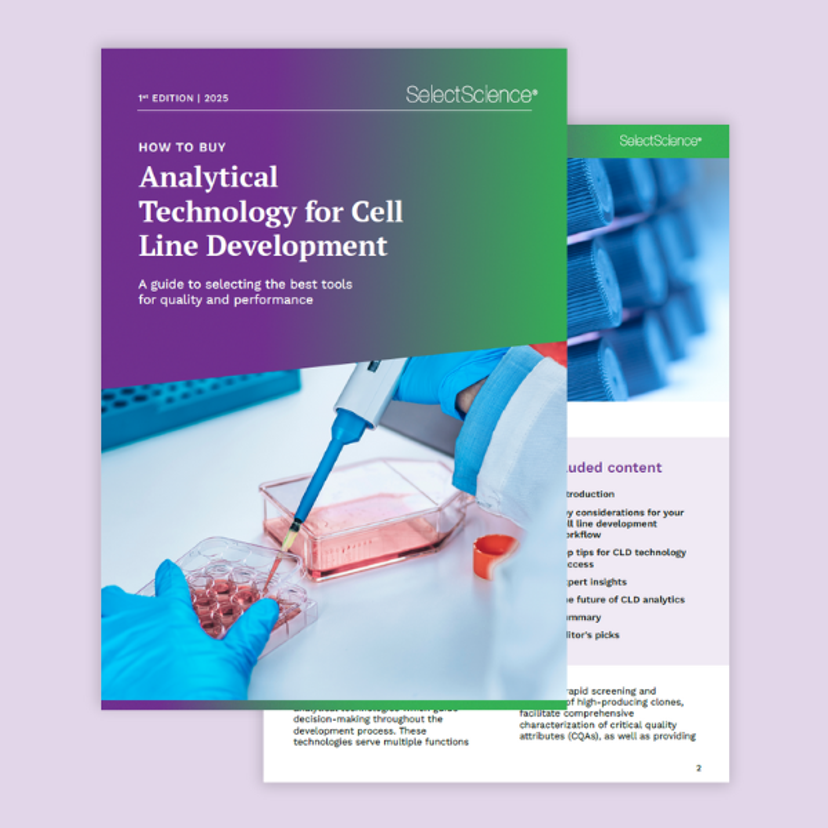 Image of the SelectScience How to Buy Analytical Technology for Cell Line Development eBook front cover
