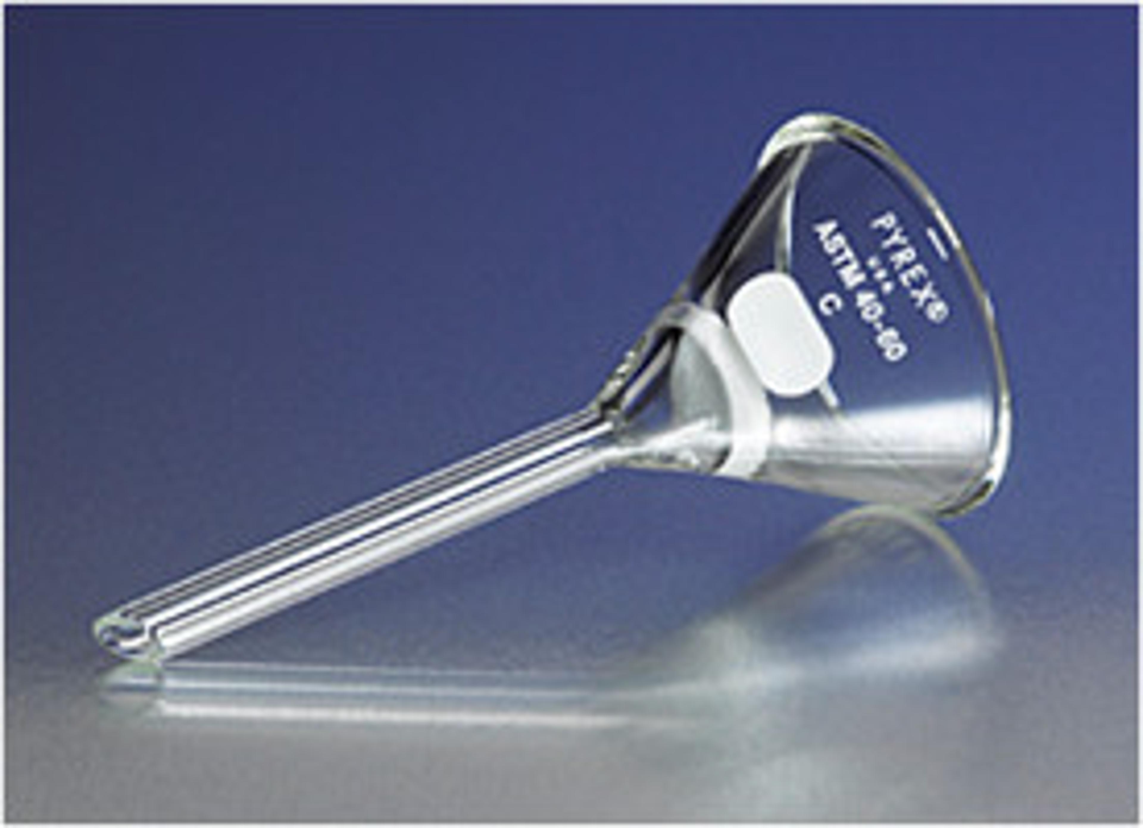 PYREX® Hirsch Funnels with 30 mm Diameter Medium Porosity Fritted Disc - Corning Life Sciences - General Lab