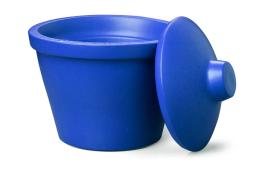 Corning® Ice Bucket with Lid, Round, 4L, Blue - Corning Life Sciences
