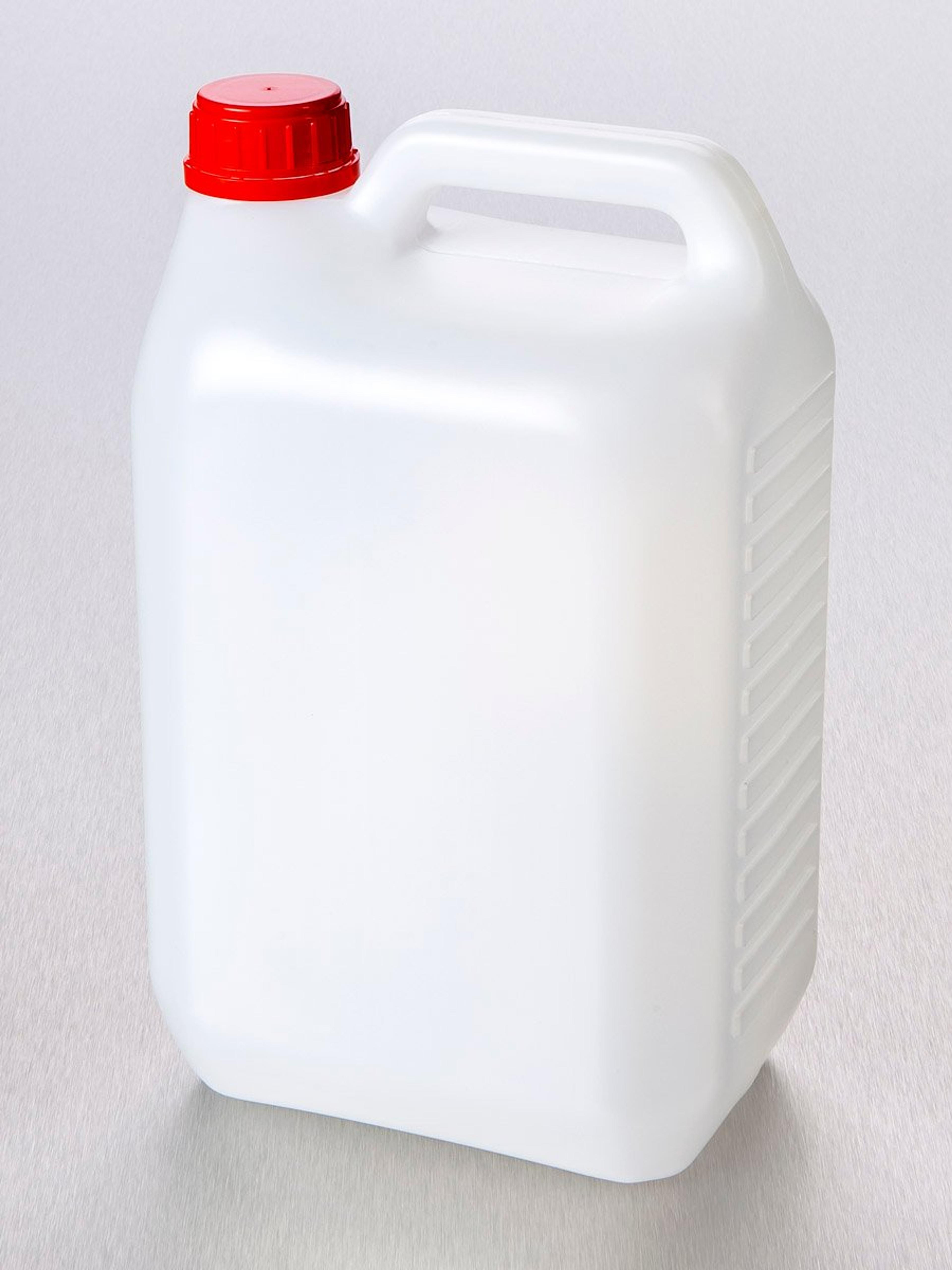 Corning® Gosselin™ Jerrycan, 5 L, HDPE, Red Tamper-evident Screw Cap, Assembled, Sterile, 18/Case - Corning Life Sciences