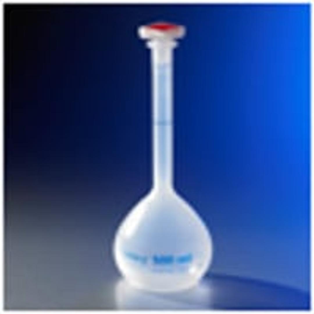 Corning® 10 mL Class B Reusable Plastic Volumetric Flask, Polypropylene with 10/19 Tapered PP Stopper - Corning Life Sciences - General Lab