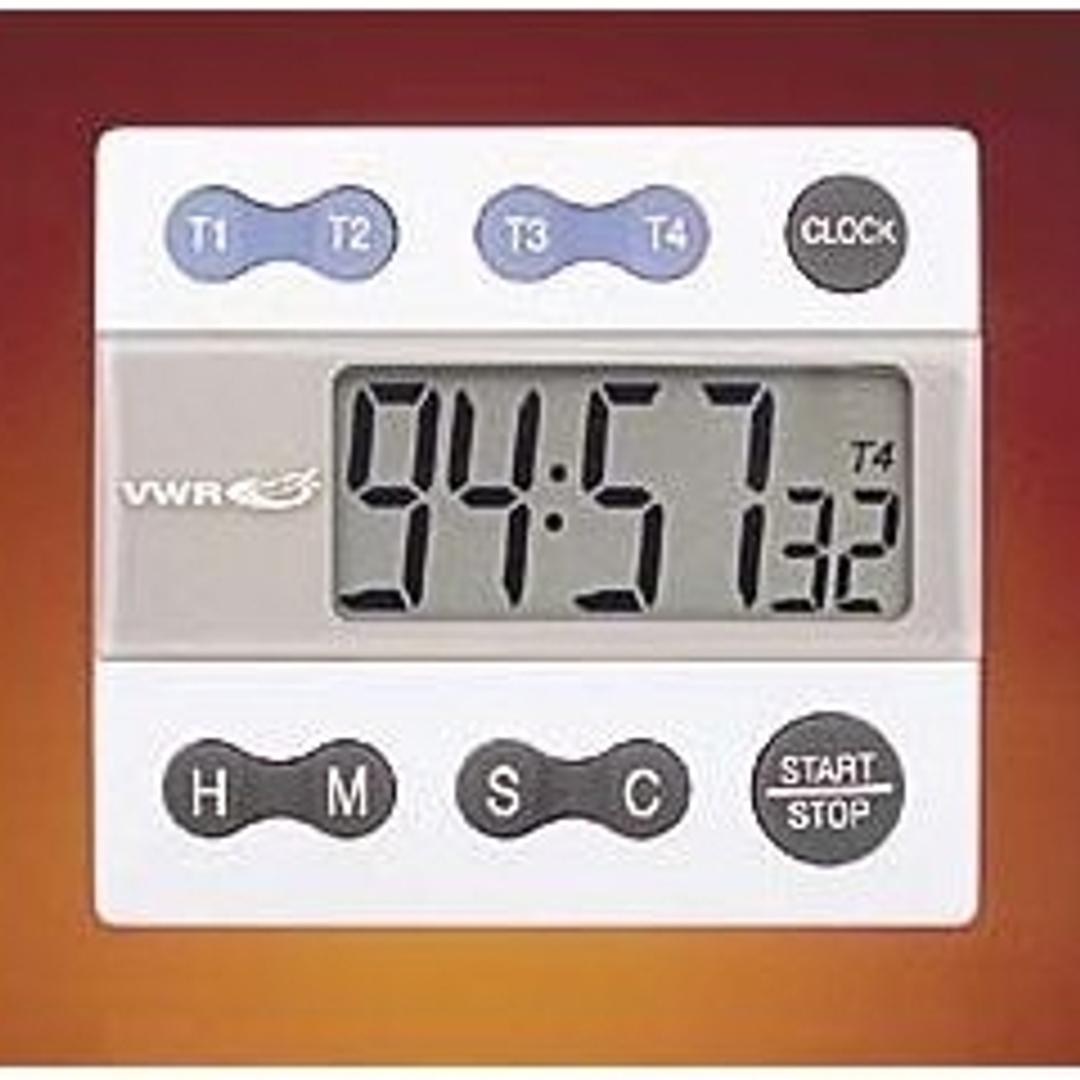 VWR® Four-Channel Alarm Timer - VWR International Ltd - General Lab