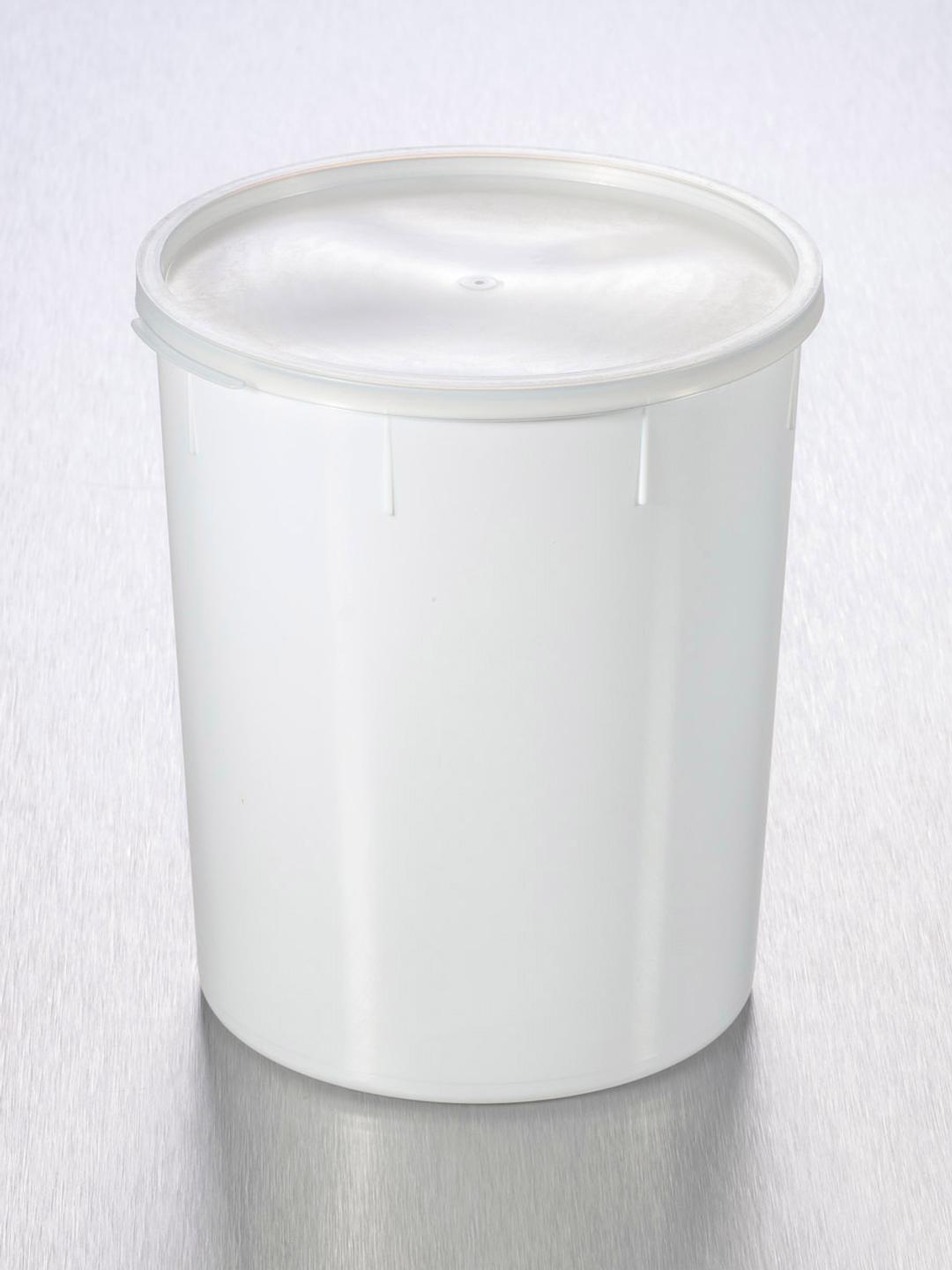Corning® Gosselin™ Conical Container, 1 L, White PP, Snap Cap, Non-assembled, 250/Case - Corning Life Sciences