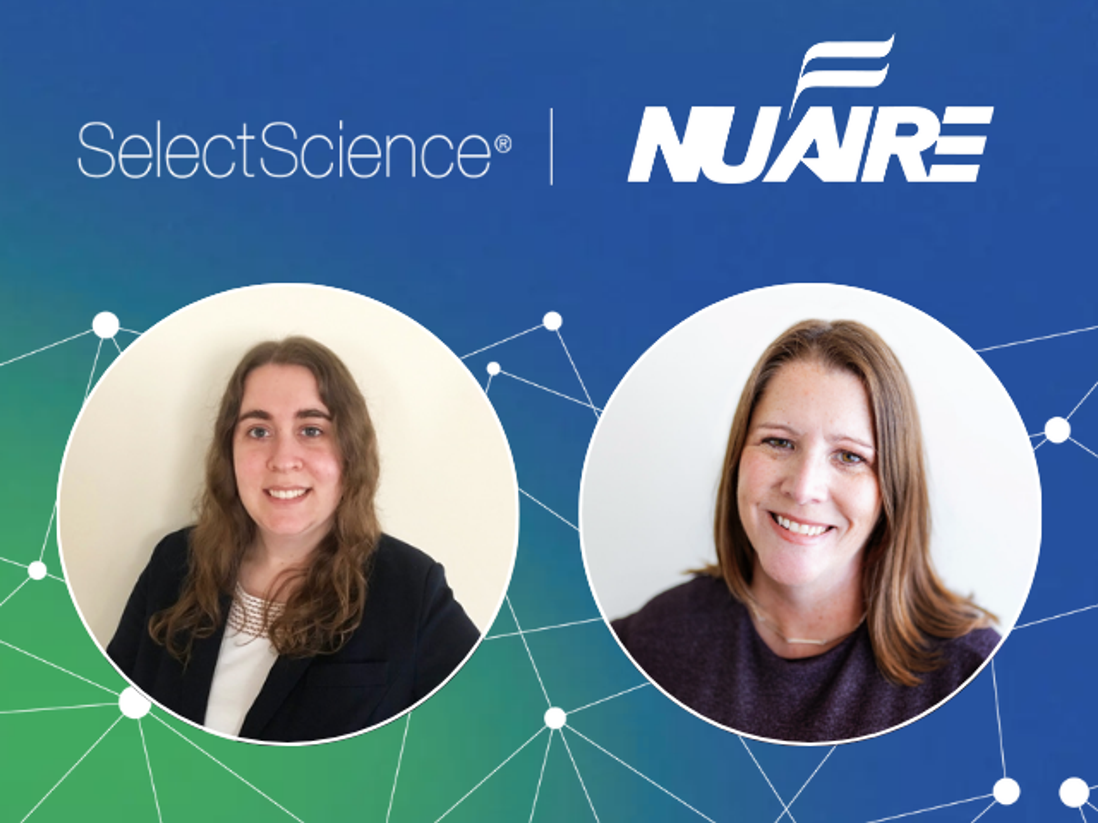 Photos of biosafety experts Dr. Julianne Baron and Dr. Lora Grainger 