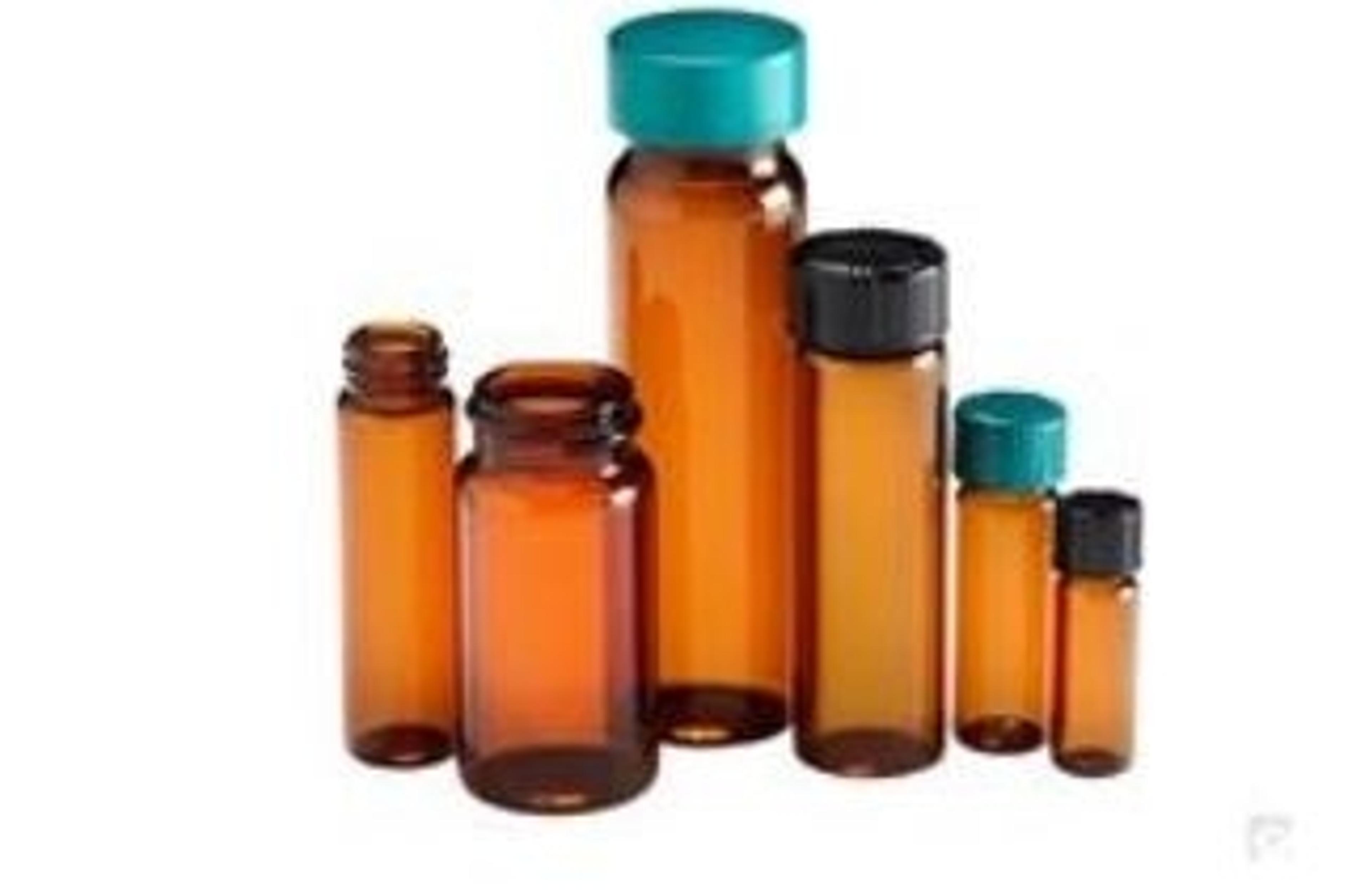 Amber Screw Thread Sample Vials - Qorpak - General Lab