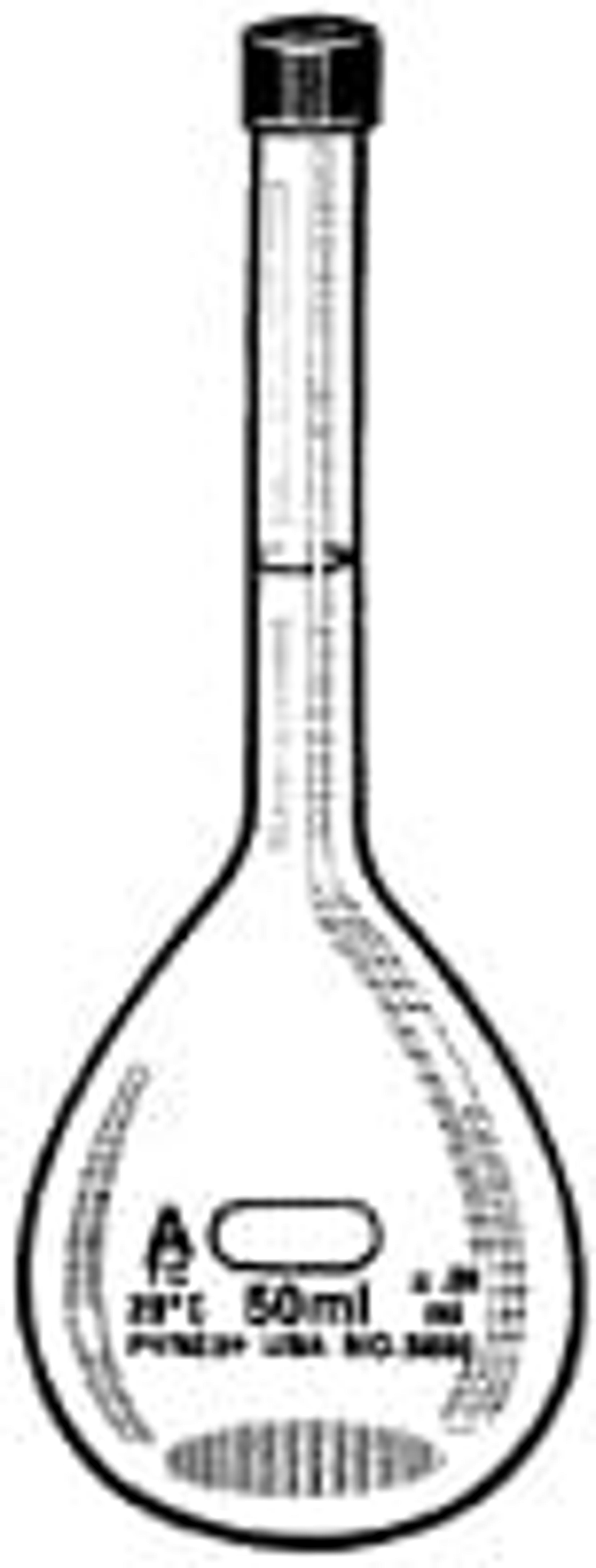 PYREX® 100 mL Class A Volumetric Flask with Screw Cap - Corning Life Sciences - General Lab