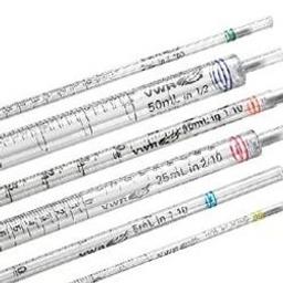 Disposable Serological Pipets, Polystyrene, Sterile, Plugged, 10 mL, Orange, Individually Wrapped in Paper/Plastic - Case of 200 - VWR International Ltd - General Lab