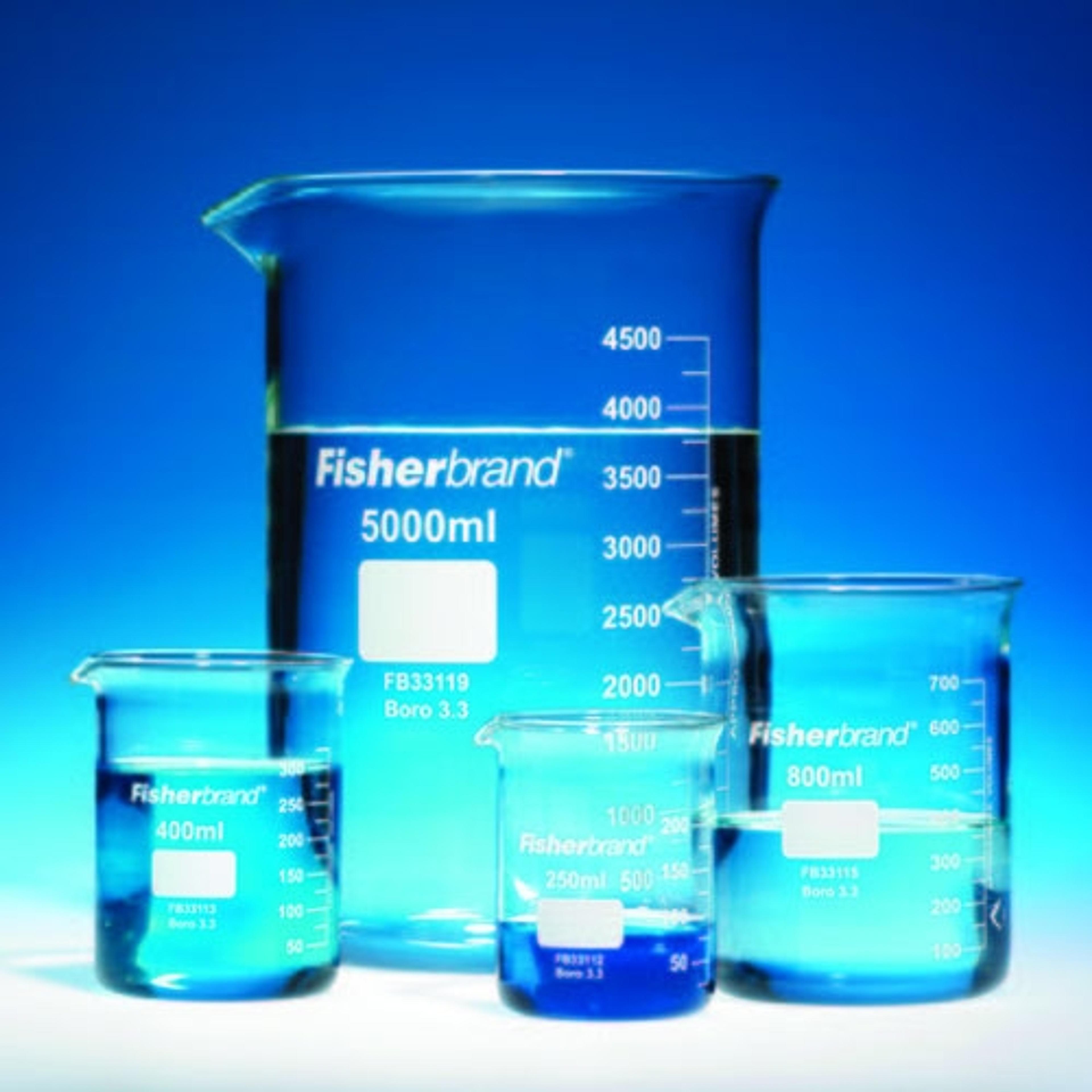 Fisherbrand™ Squat Form Beakers - Fisher Scientific - General Lab