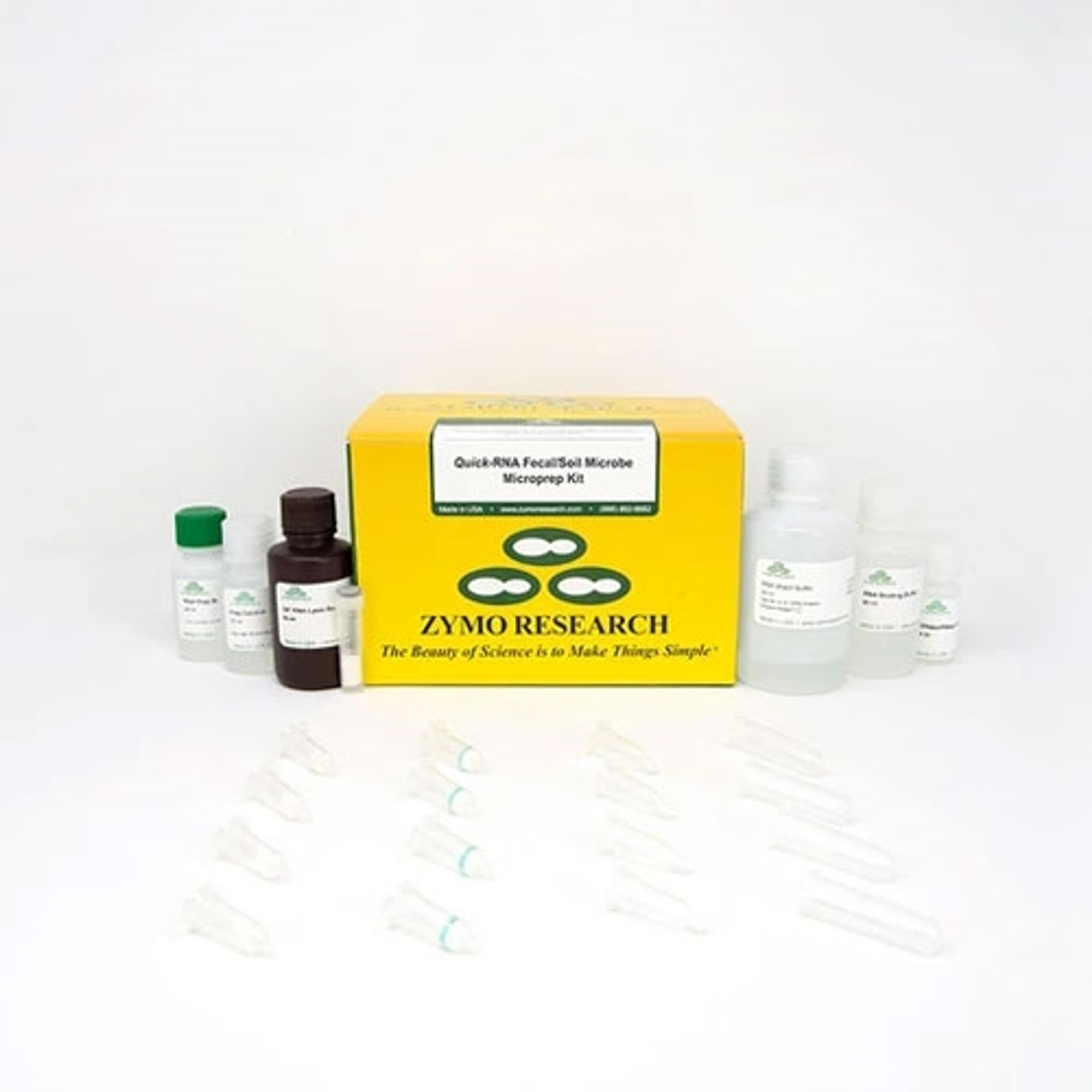 Quick-RNA Fecal/Soil Microbe Microprep Kit - Zymo Research - Life Sciences