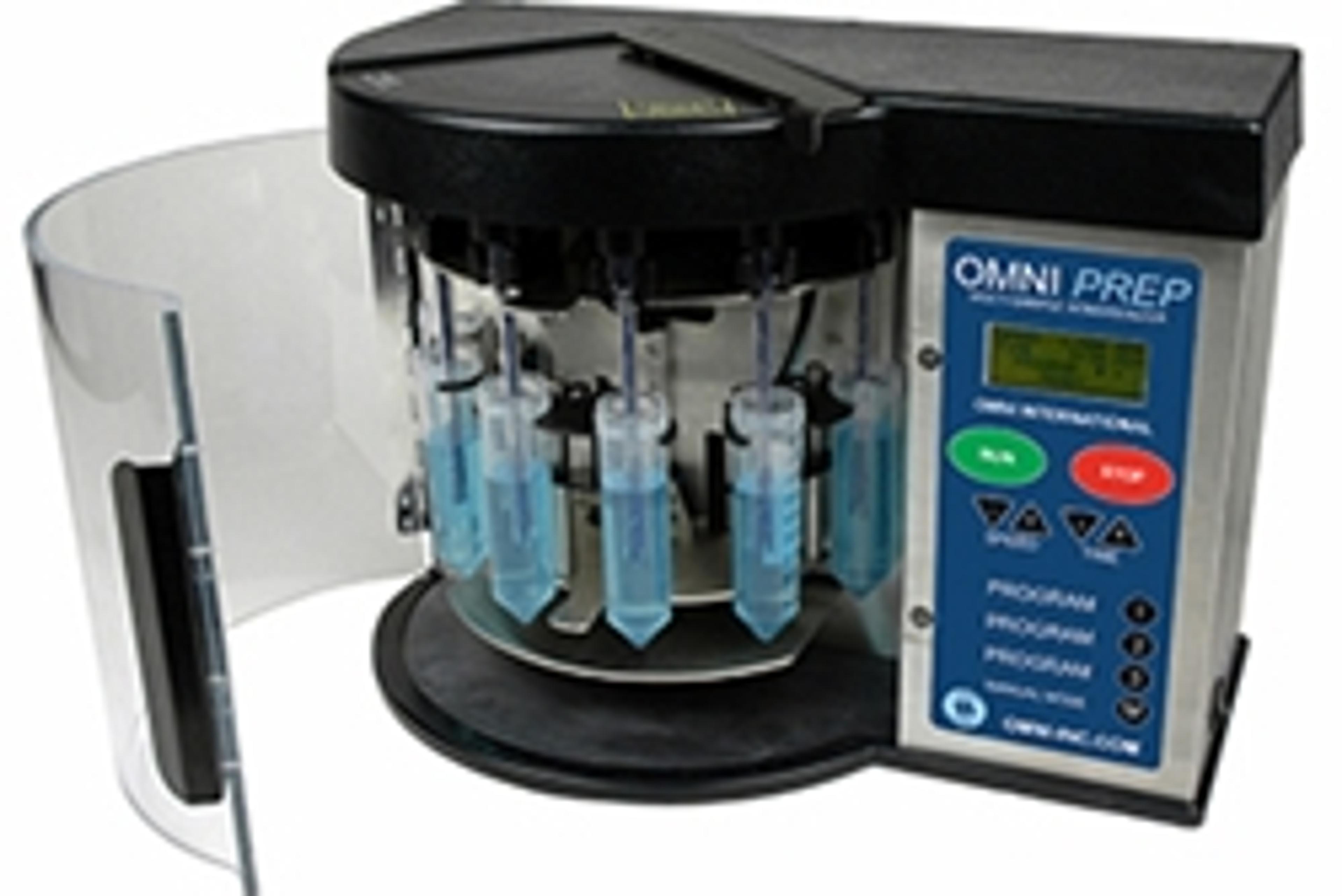 Omni Prep Six-Sample Homogenizer - OMNI International Inc. - Separations