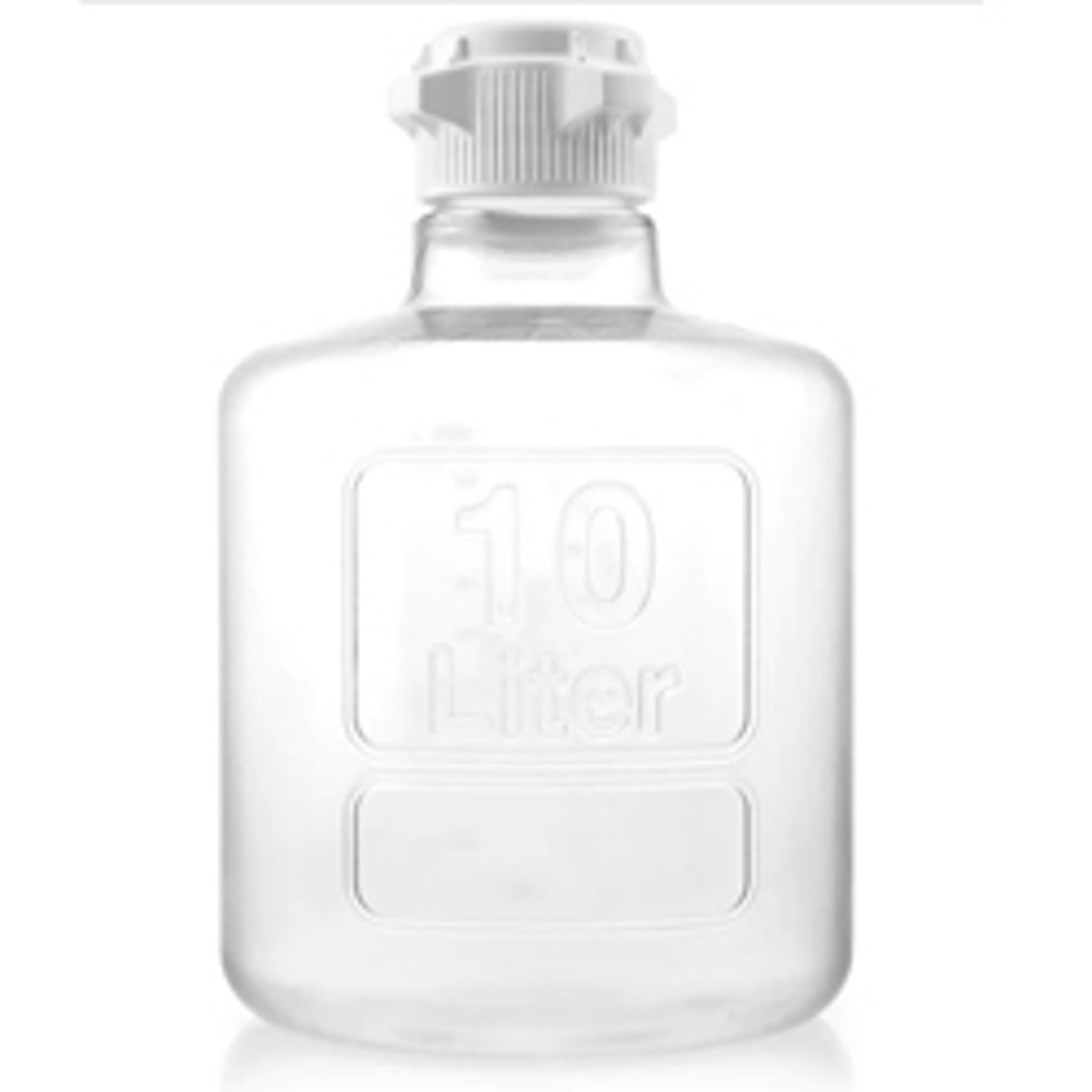 EZBio® Titanium Round Carboy, PC, 10 Liter, No Spigot, VersaCap 83B, Sterile, 1/EA - Foxx Life Sciences - Life Sciences