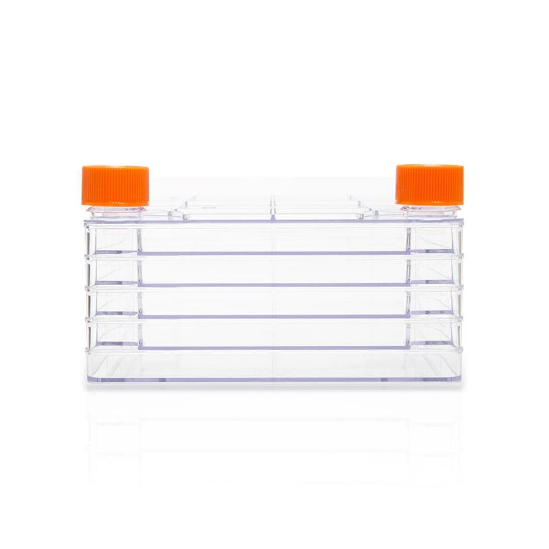 Polystyrene CellSTACK® - 5 Chamber with Vent Caps, 8 per Case - Corning Life Sciences