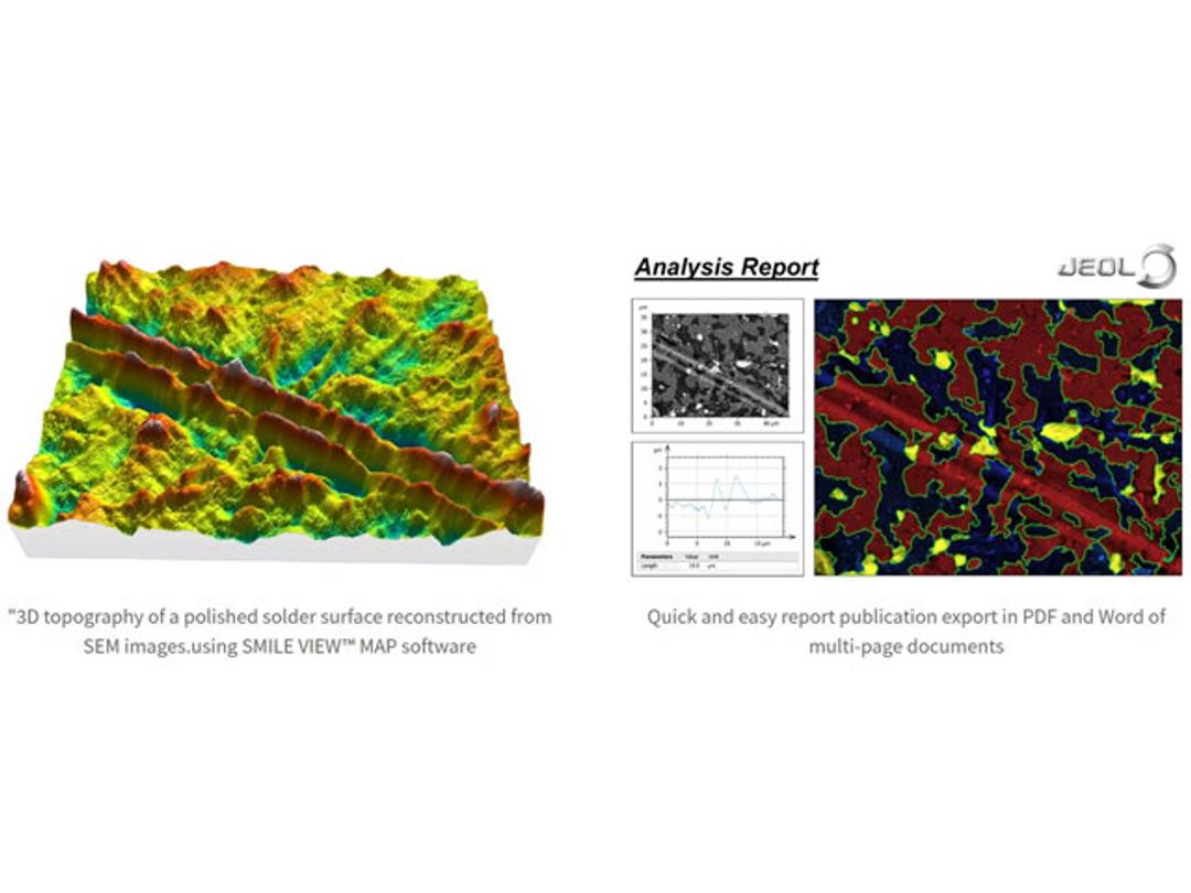 SMILE VIEW™ Map software - JEOL USA - Spectroscopy