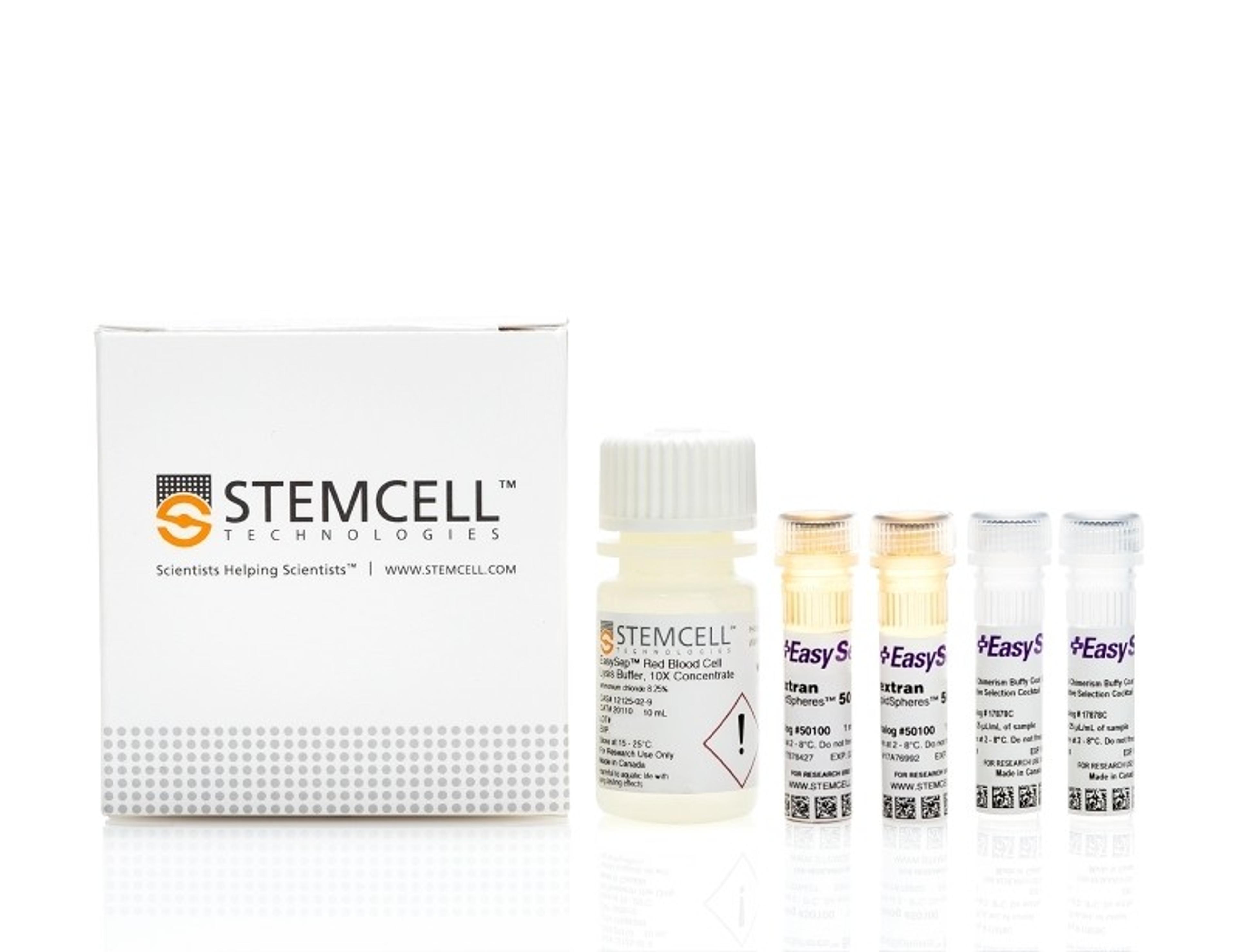 EasySep™ HLA Chimerism Buffy Coat CD14 Positive Selection Kit - STEMCELL Technologies Inc.