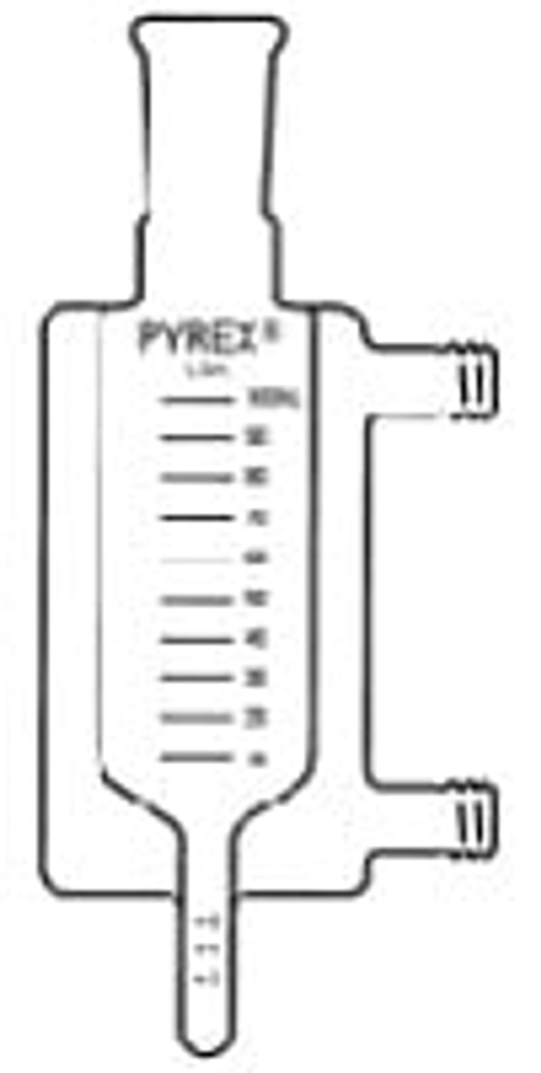 PYREX® 100 mL Kuderna-Danish Concentrator Tube with Circulation Jacket - Corning Life Sciences - General Lab