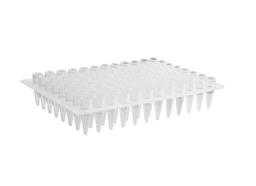 Axygen® 96-well Polypropylene PCR Microplate, No Skirt, Elevated Wells, Compatible with MegaBACE Sequencer, Clear, Nonsterile - Corning Life Sciences - Life Sciences