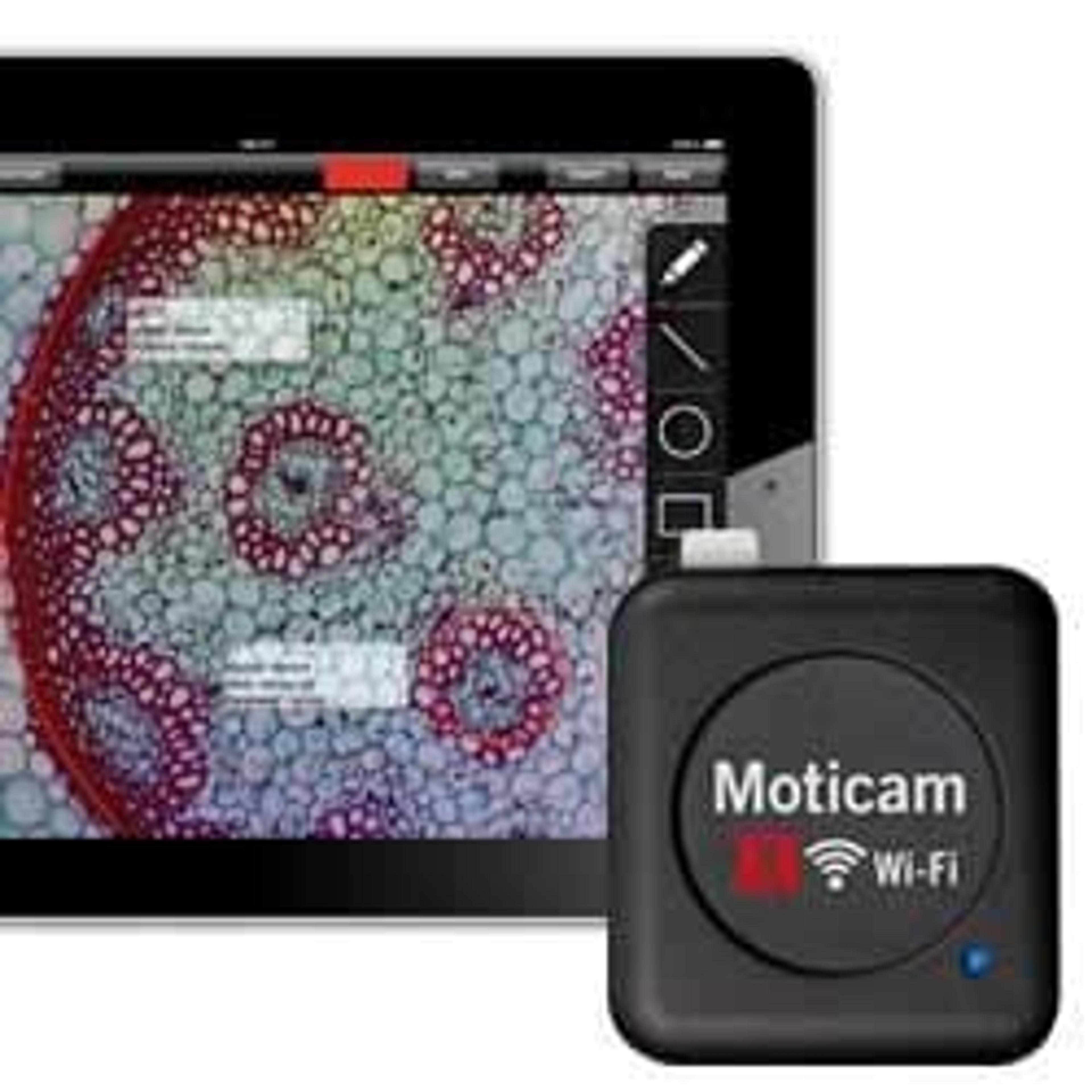 Moticam X - WiFi Streaming Microscopy Camera - Motic Europe - Life Sciences