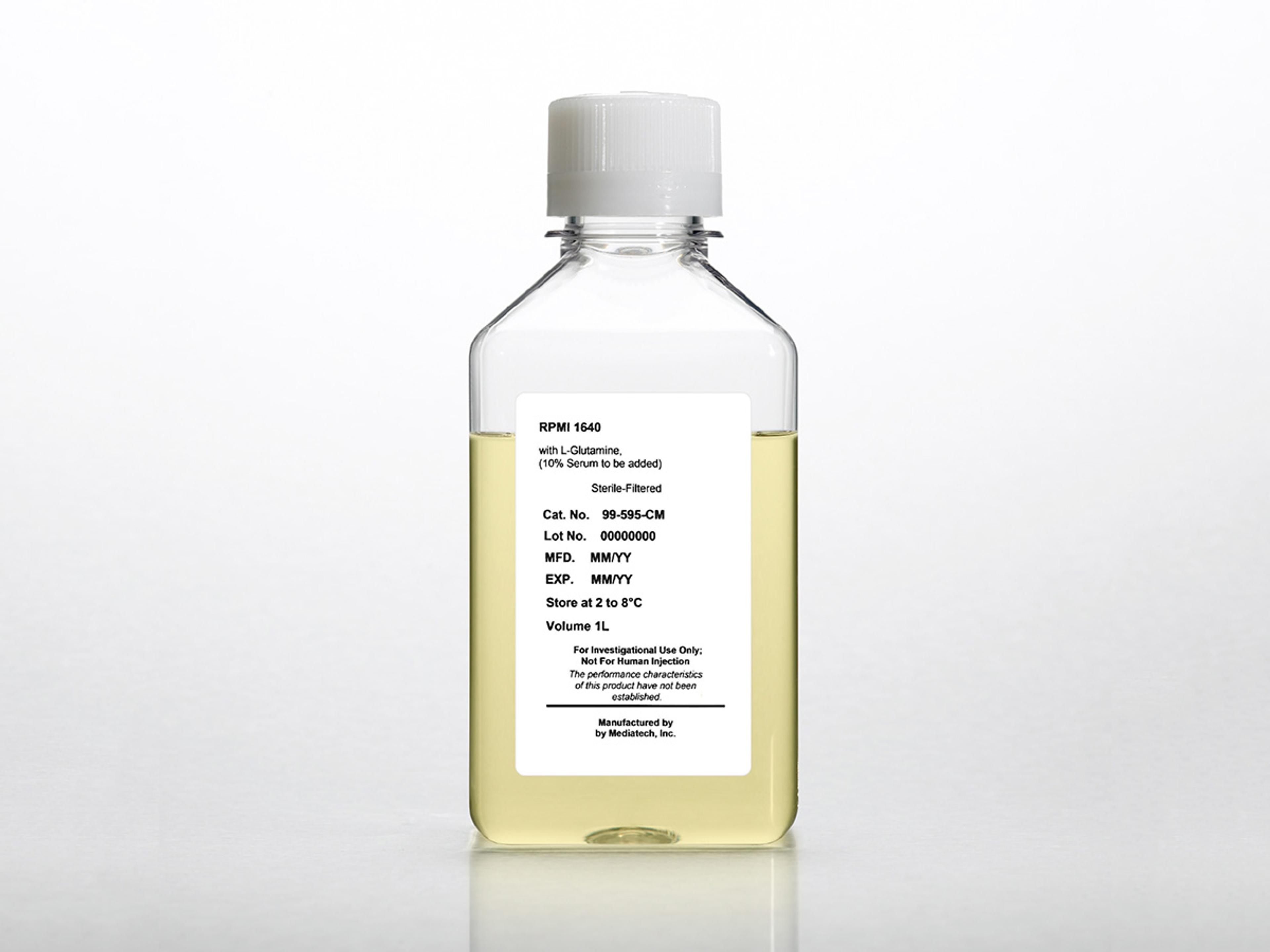 Corning® RPMI 1640 [+] L-glutamine - Corning Life Sciences