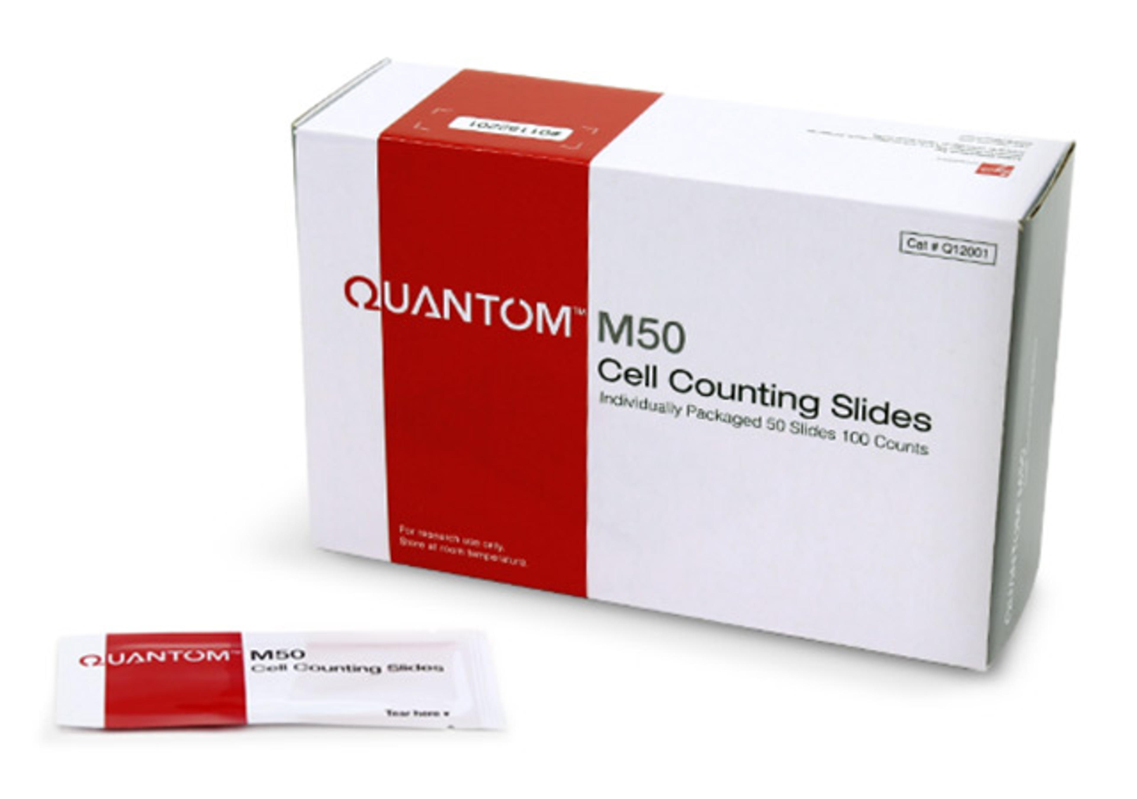 QUANTOM Tx™ M50 Cell Counting Slide - Logos Biosystems - Life Sciences